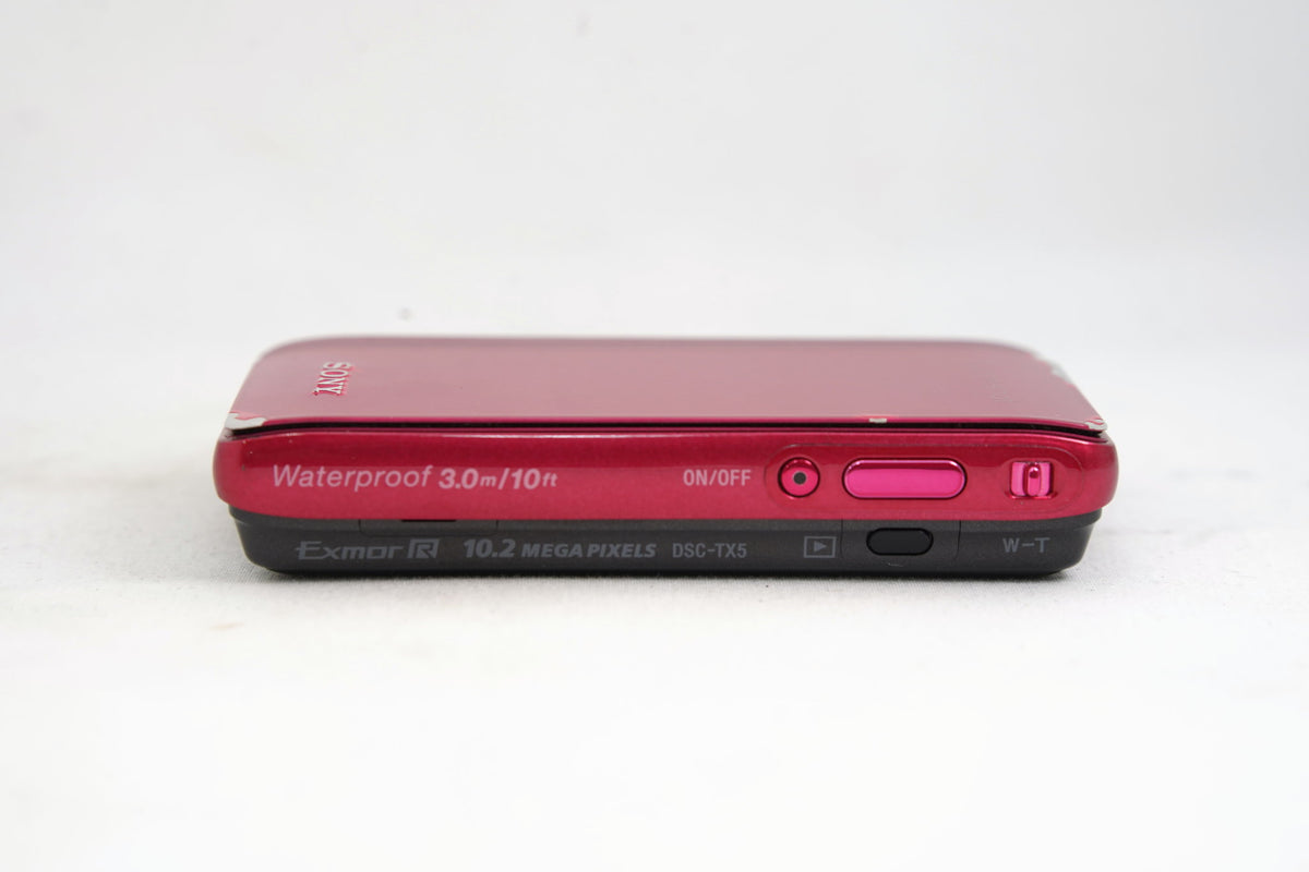 SONY Cyber-shot DSC-TX5 レッド