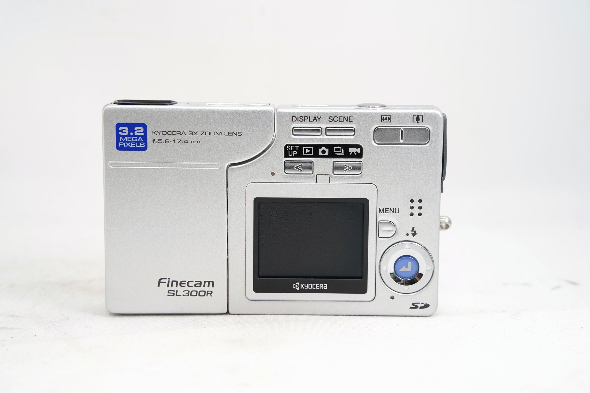 KYOCERA Finecam SL300R オレンジ（付属：充電器・バッテリーなし）