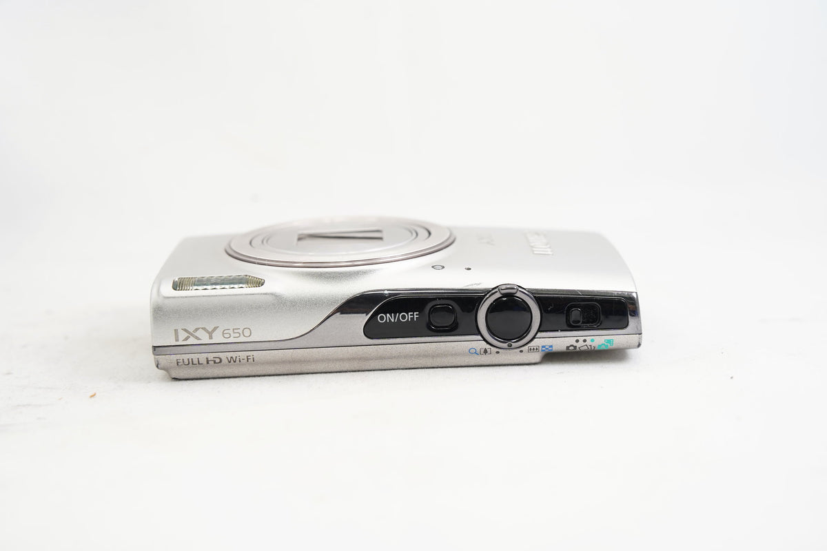 CANON IXY 650 silver（付属：箱）