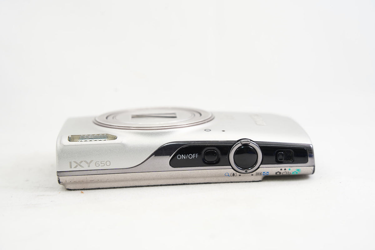 CANON IXY 650 silver（付属：箱）