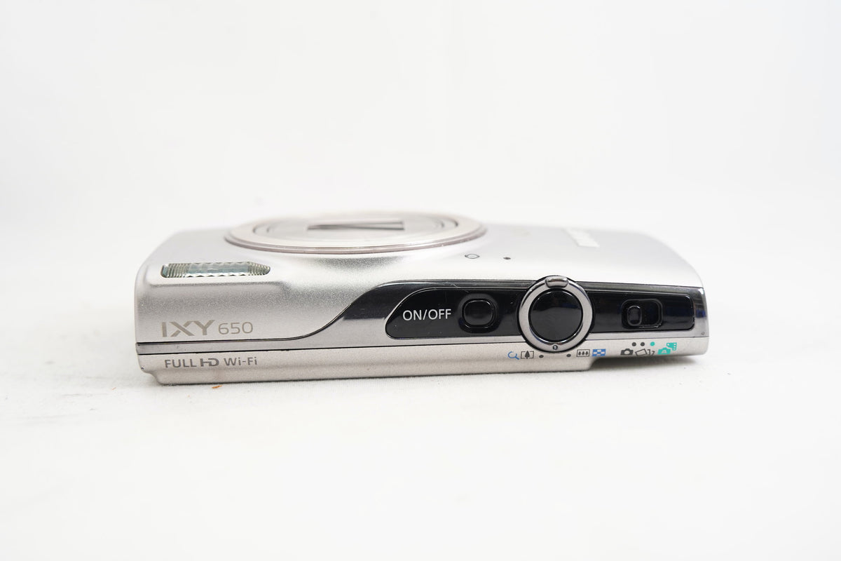 CANON IXY 650 silver（付属：箱）