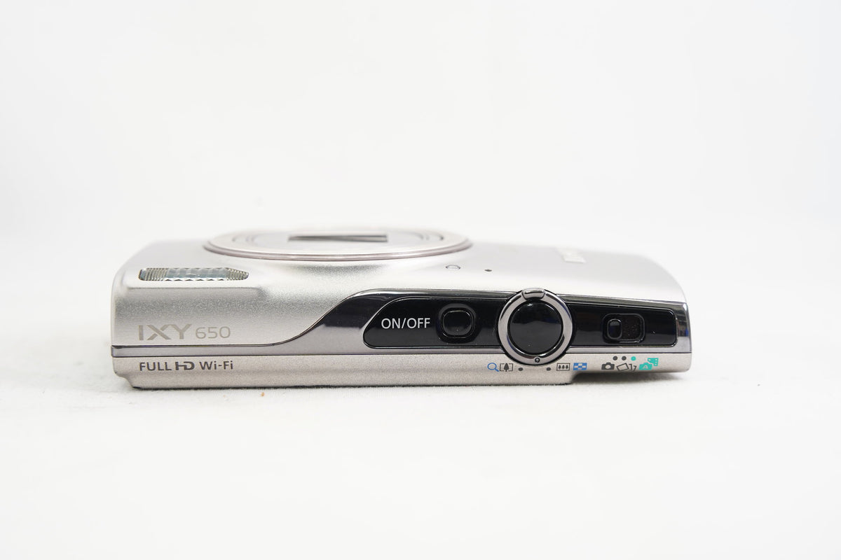 CANON IXY 650 silver（付属：箱）