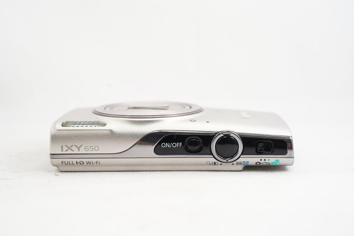 CANON IXY 650 silver（付属：箱）