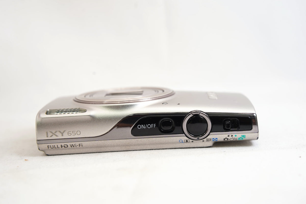 CANON IXY 650 silver（付属：箱）