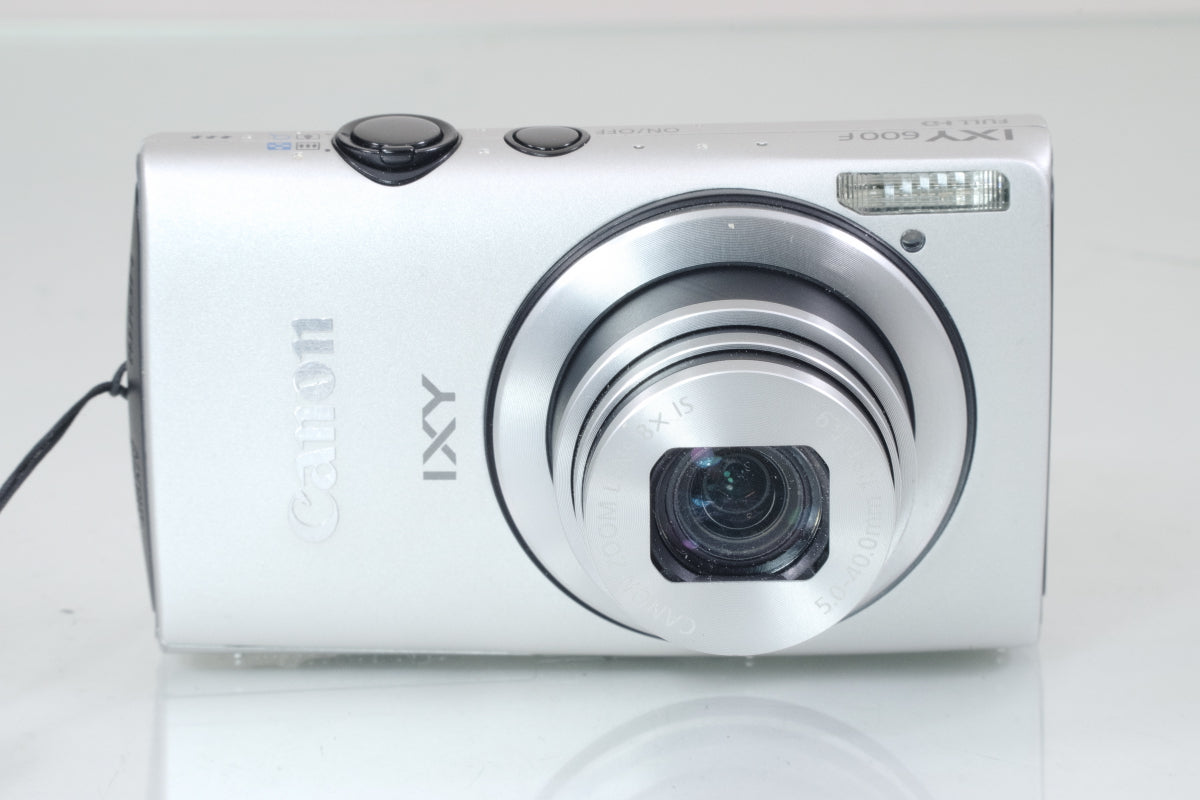 CANON IXY 600F シルバー  バッテリー 付き