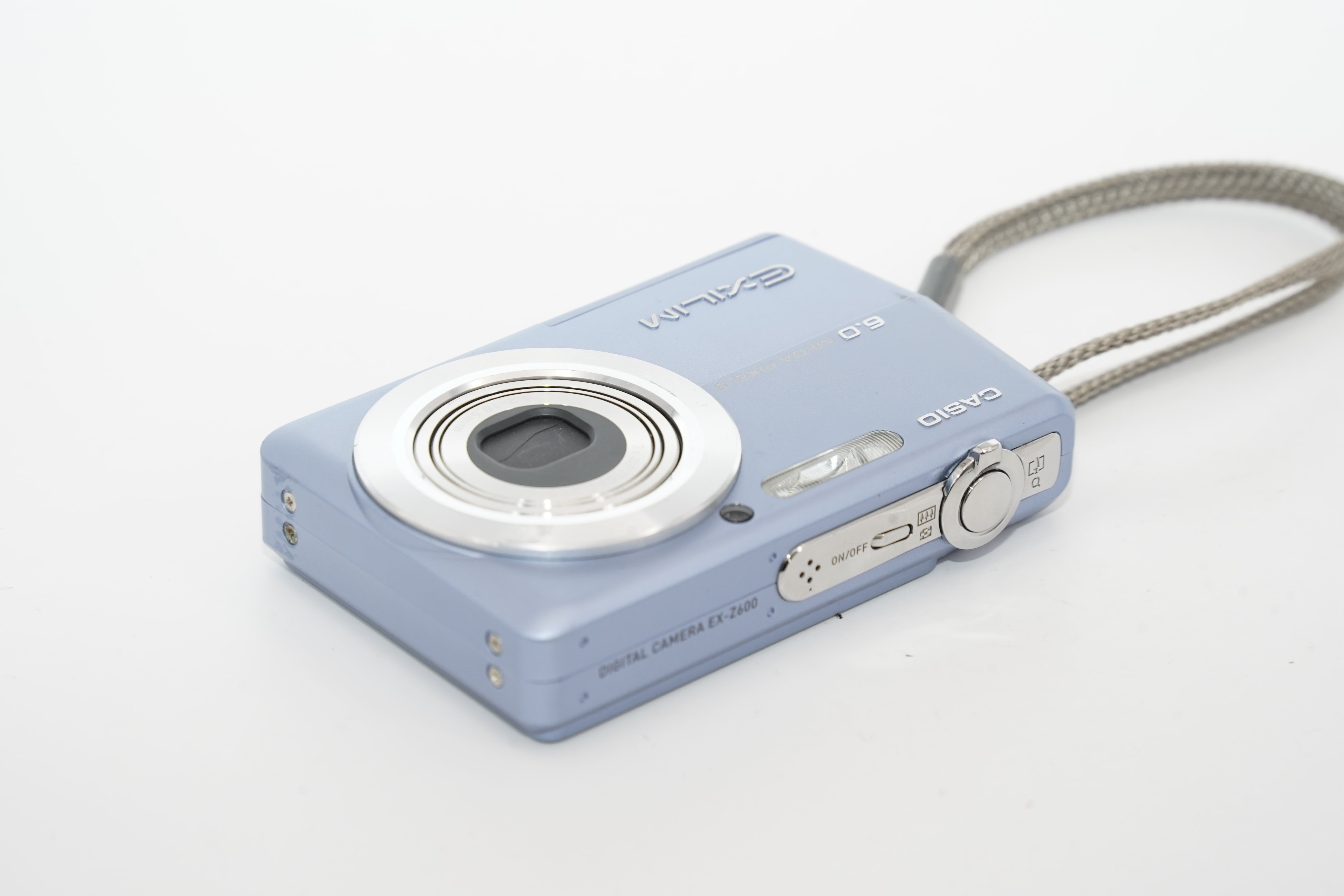 CASIO EXILIM EX-Z600 ブルー 充電器 バッテリー付属