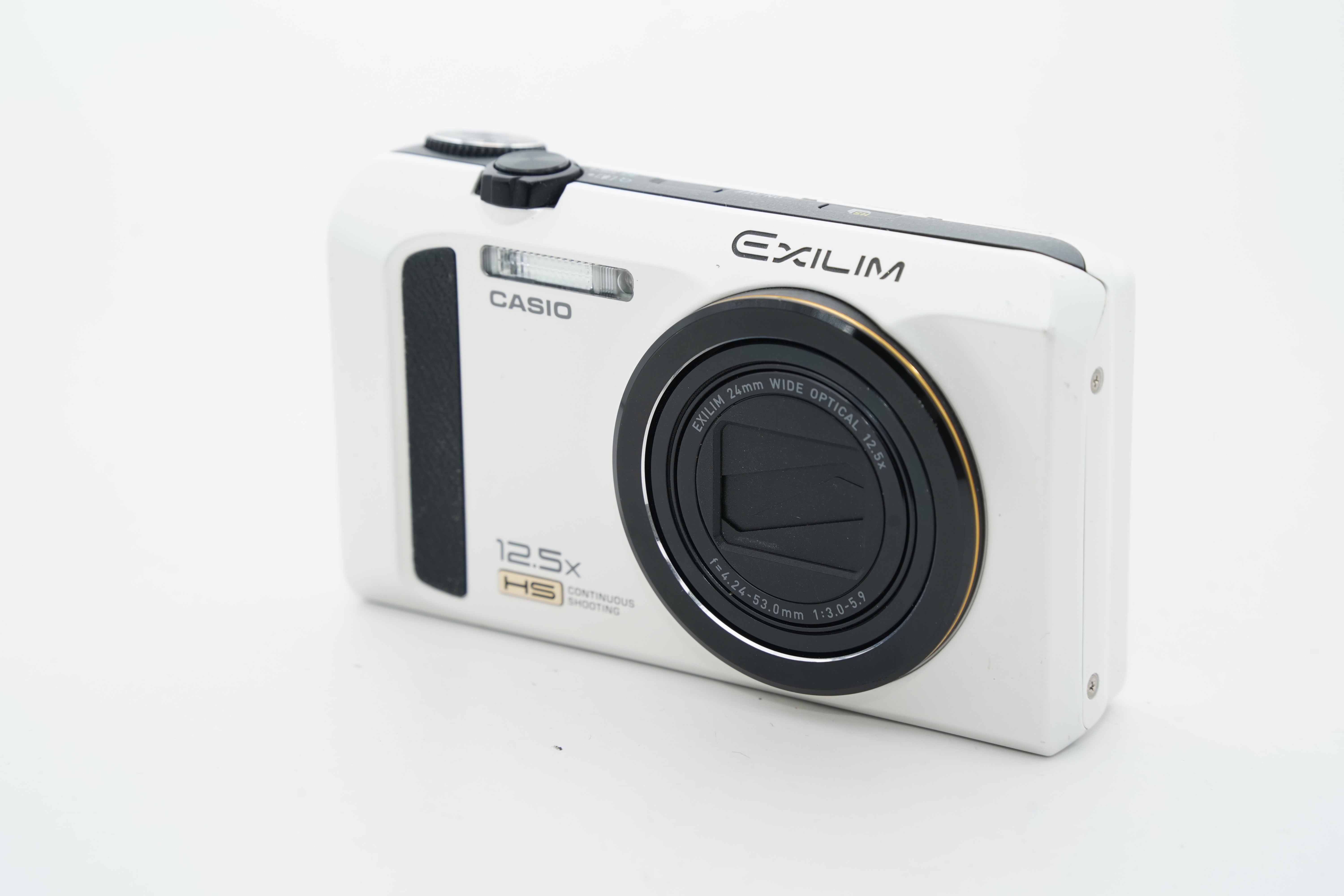 CASIO EXILIM EX-ZR100 ホワイト 充電器 バッテリー付属