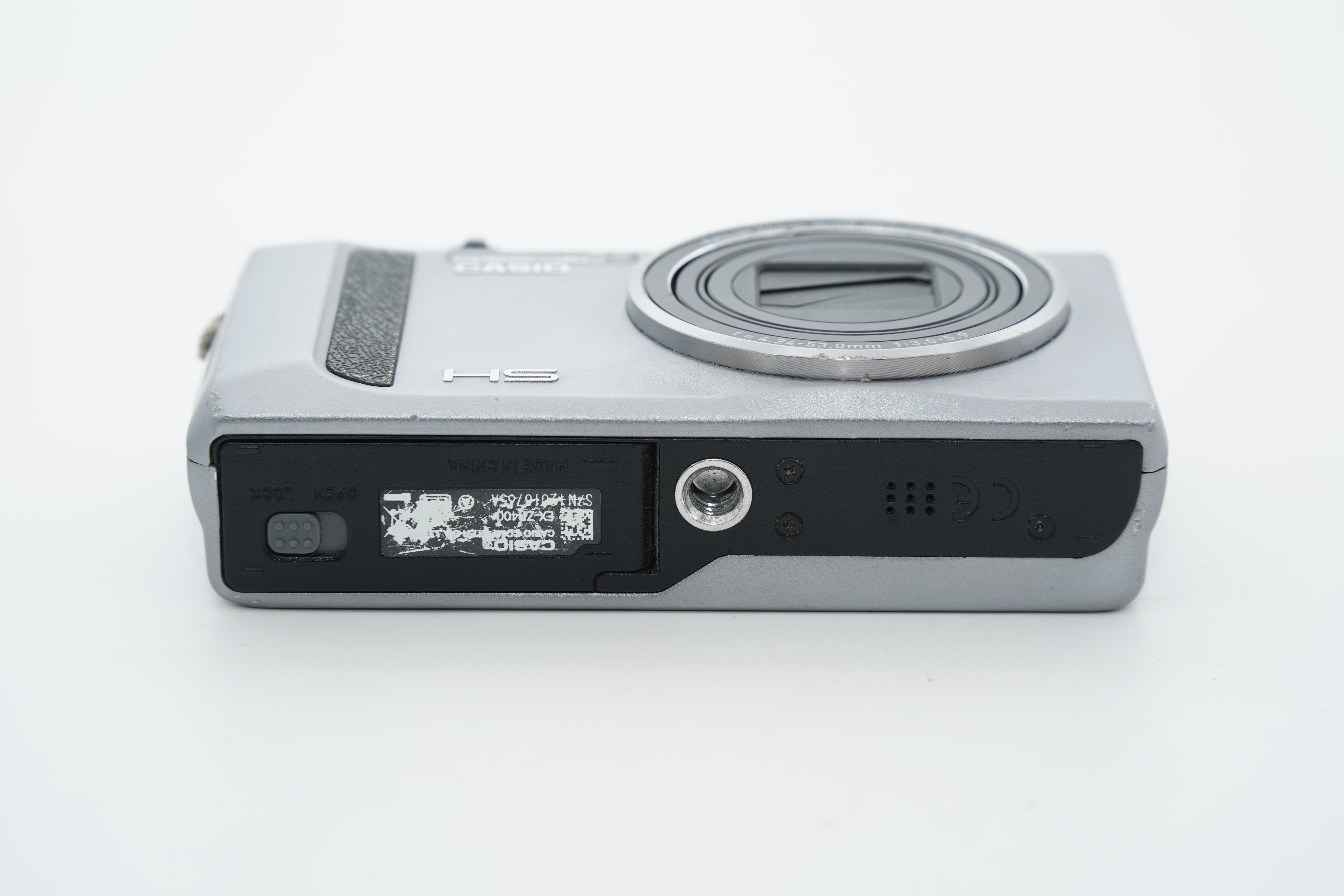 CASIO EXILIM EX-ZR400 シルバー 充電器 バッテリー付属	#2886