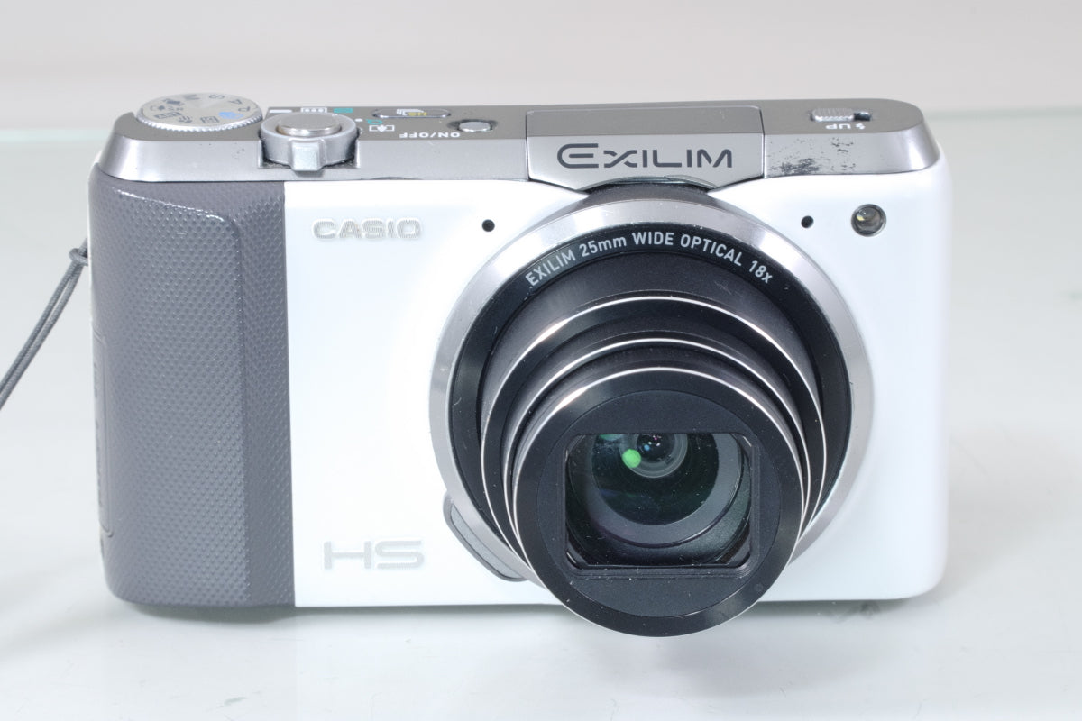 CASIO EXILIM EX-ZR700 ホワイト  バッテリー, 付き