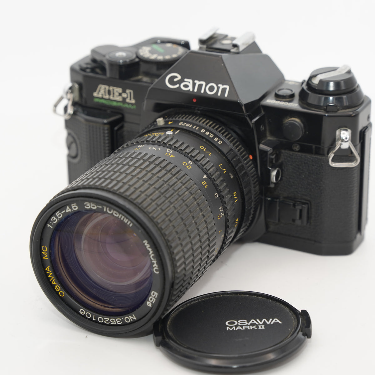 Canon AE-1 PROGRAM / OSAWA MC F3.5-4.5 35-105mm MACRO