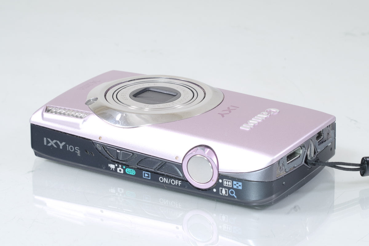 Canon IXY 10S ピンク  バッテリー, 充電器, 元箱, 付き