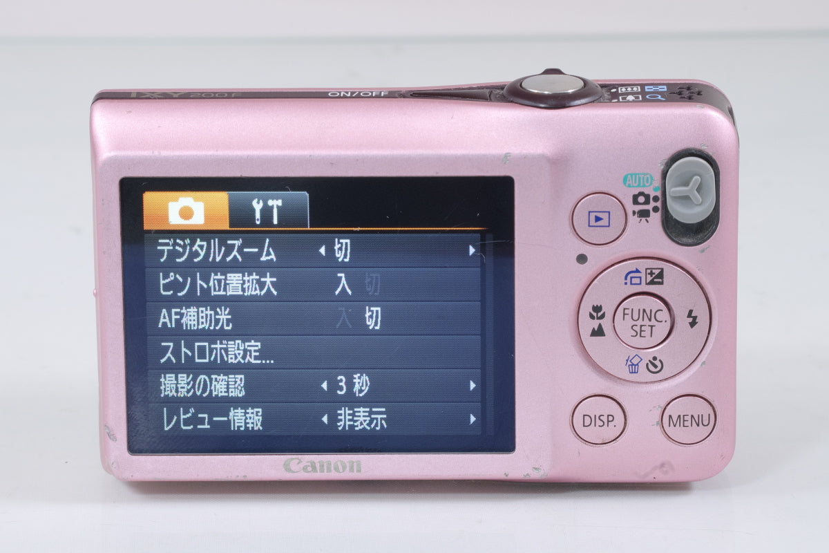 Canon IXY 200F ピンク
