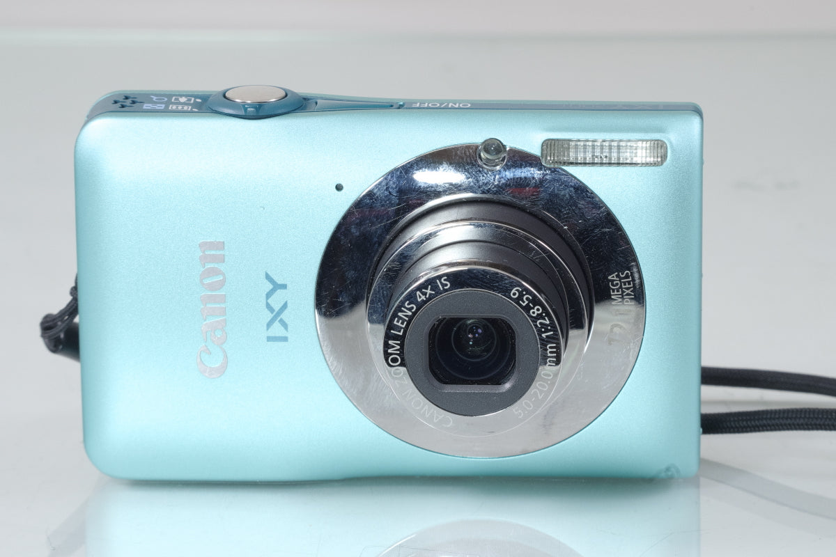 Canon キャノン IXY 200F ブルー 動作確認済み 極美品 Canon IXY 200F ブルー 中古｜東京中古カメラ