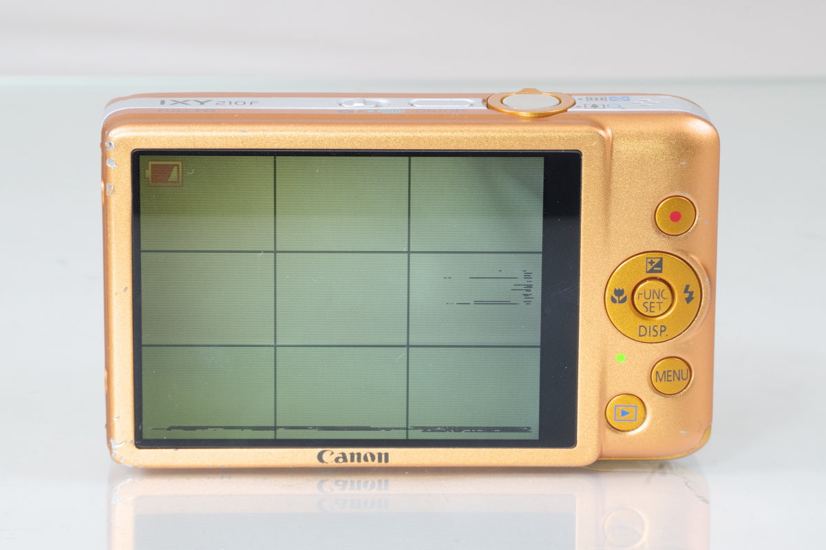 Canon IXY 210F オレンジ  バッテリー, 充電器, 付き
