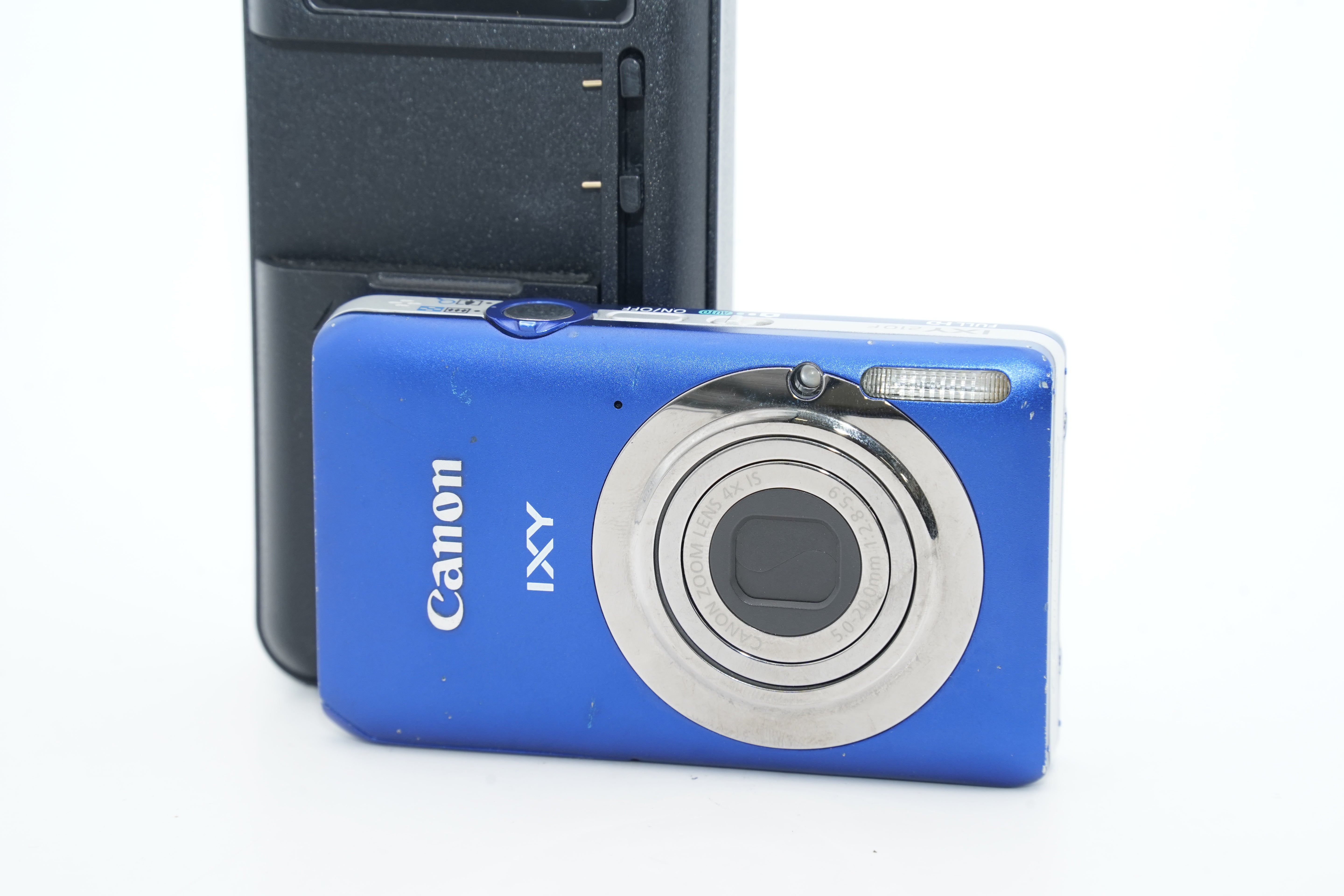 Canon IXY 210F ブルーバッテリー・充電器付属
