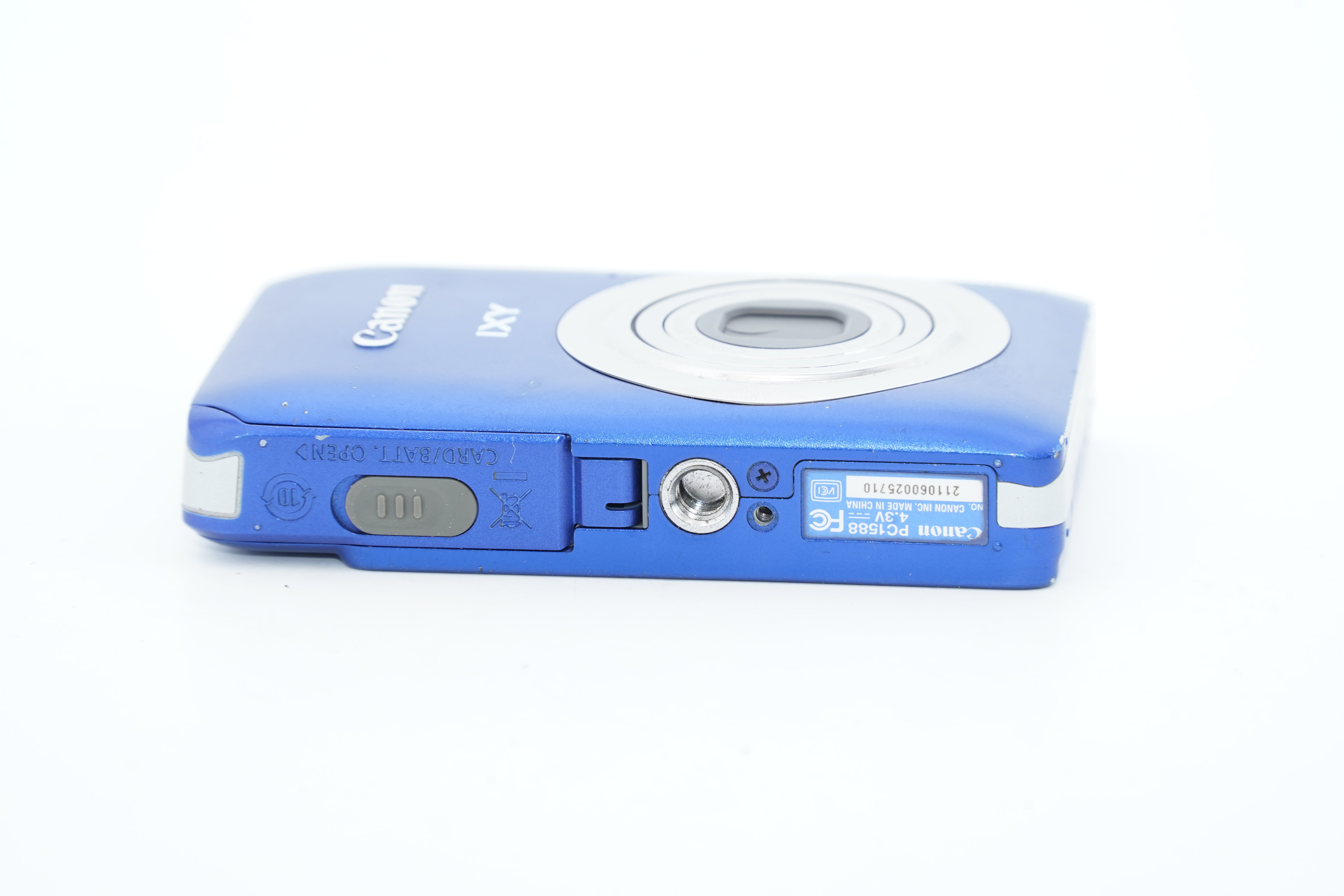 Canon IXY 210F ブルーバッテリー・充電器付属