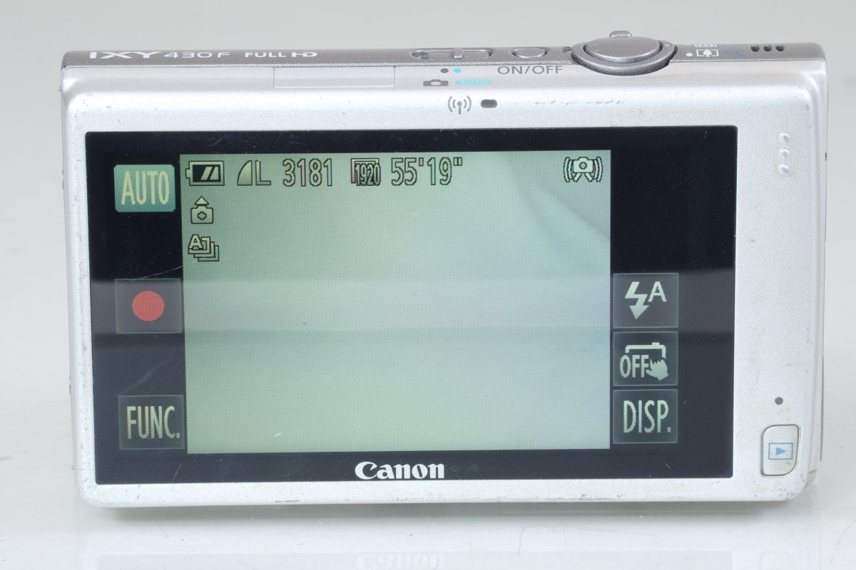 Canon IXY 430F  シルバー バッテリー 付き