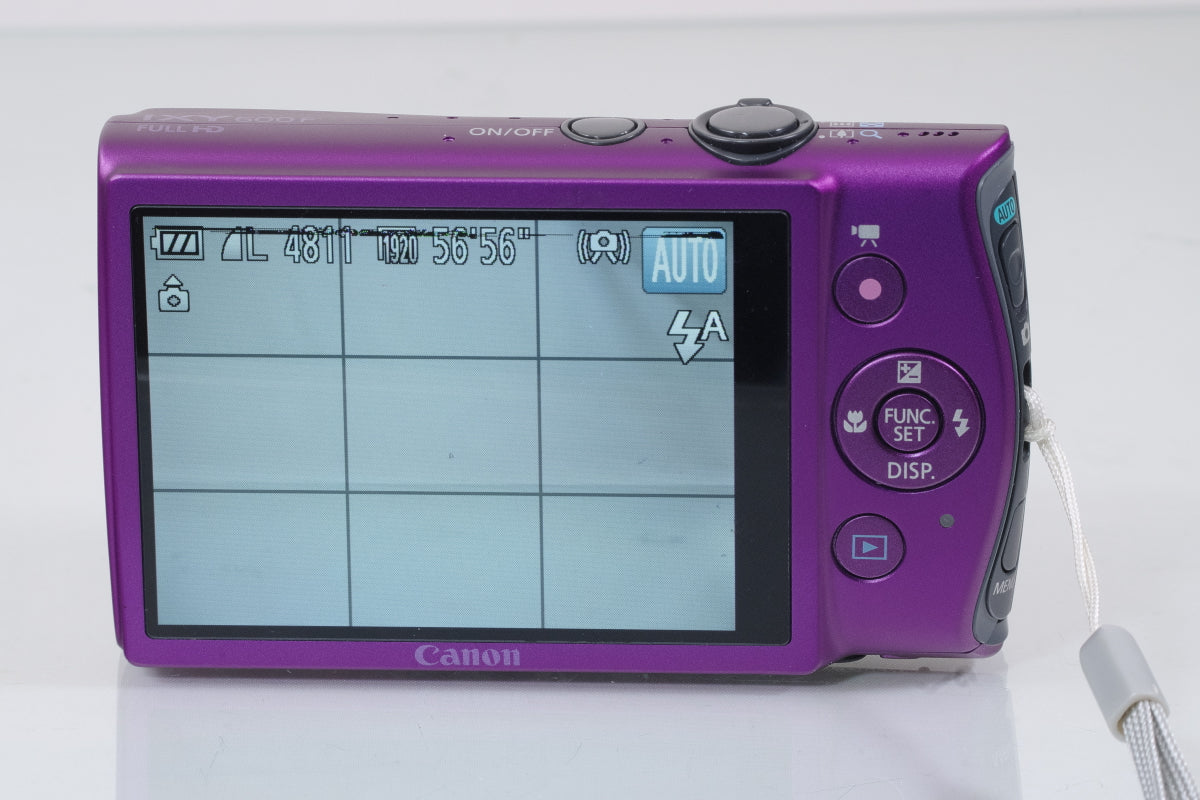 Canon IXY 600F パープル