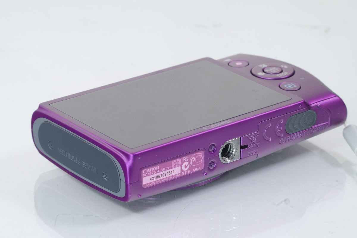 Canon IXY 600F パープル