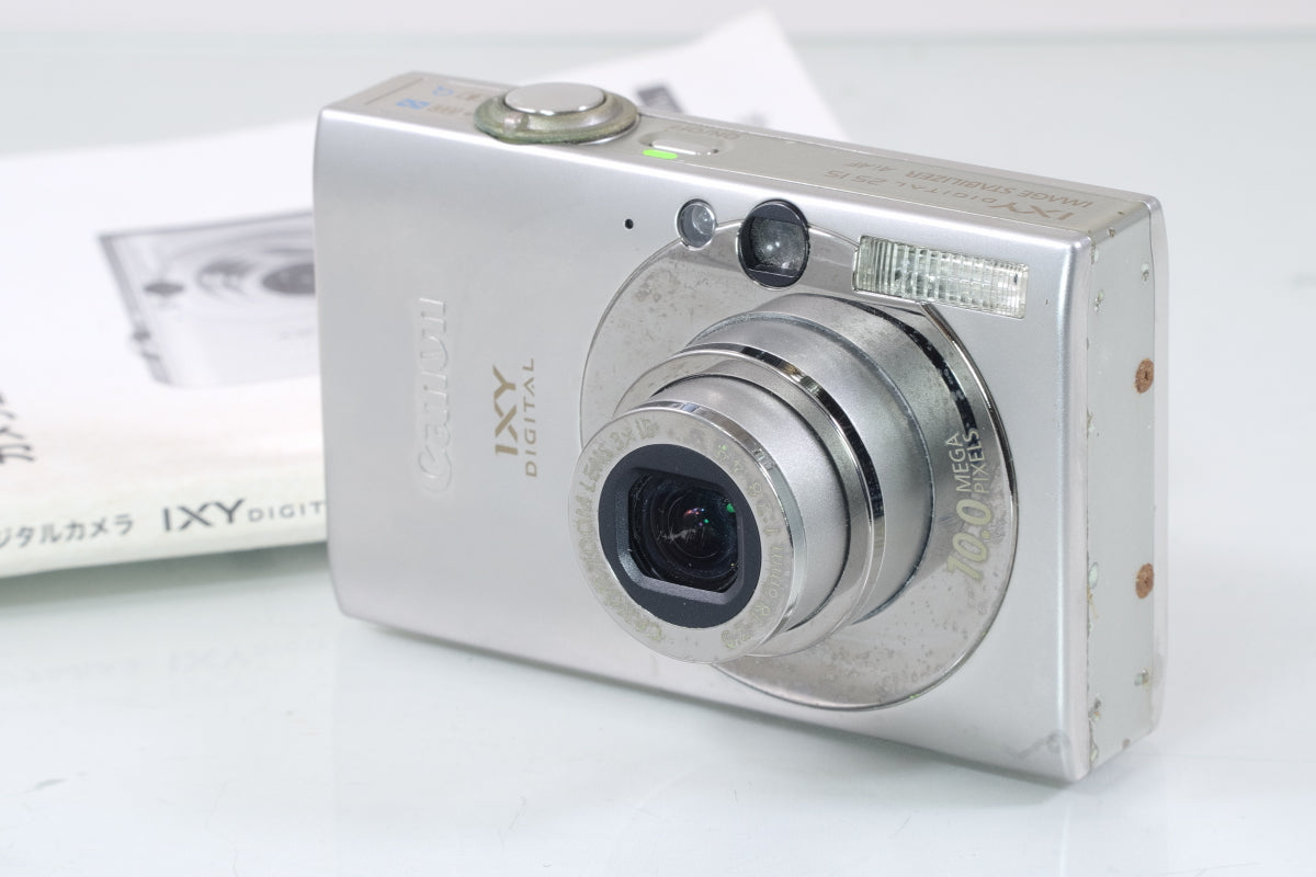 ★説明書付★ Canon キャノン IXY 25 IS シルバー コンデジ Canon IXY DIGITAL 25 IS 説明書付 シルバー