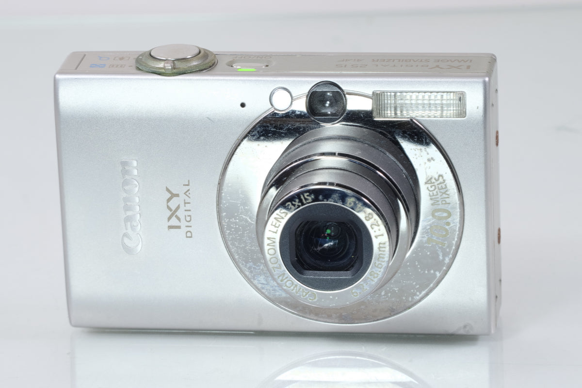 ★説明書付★ Canon キャノン IXY 25 IS シルバー コンデジ Canon IXY DIGITAL 25 IS 説明書付 シルバー