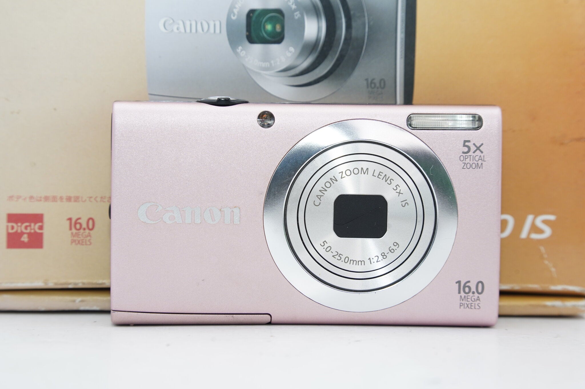Canon PowerShot A2400 ピンク バッテリー 充電器付属 [箱付属]