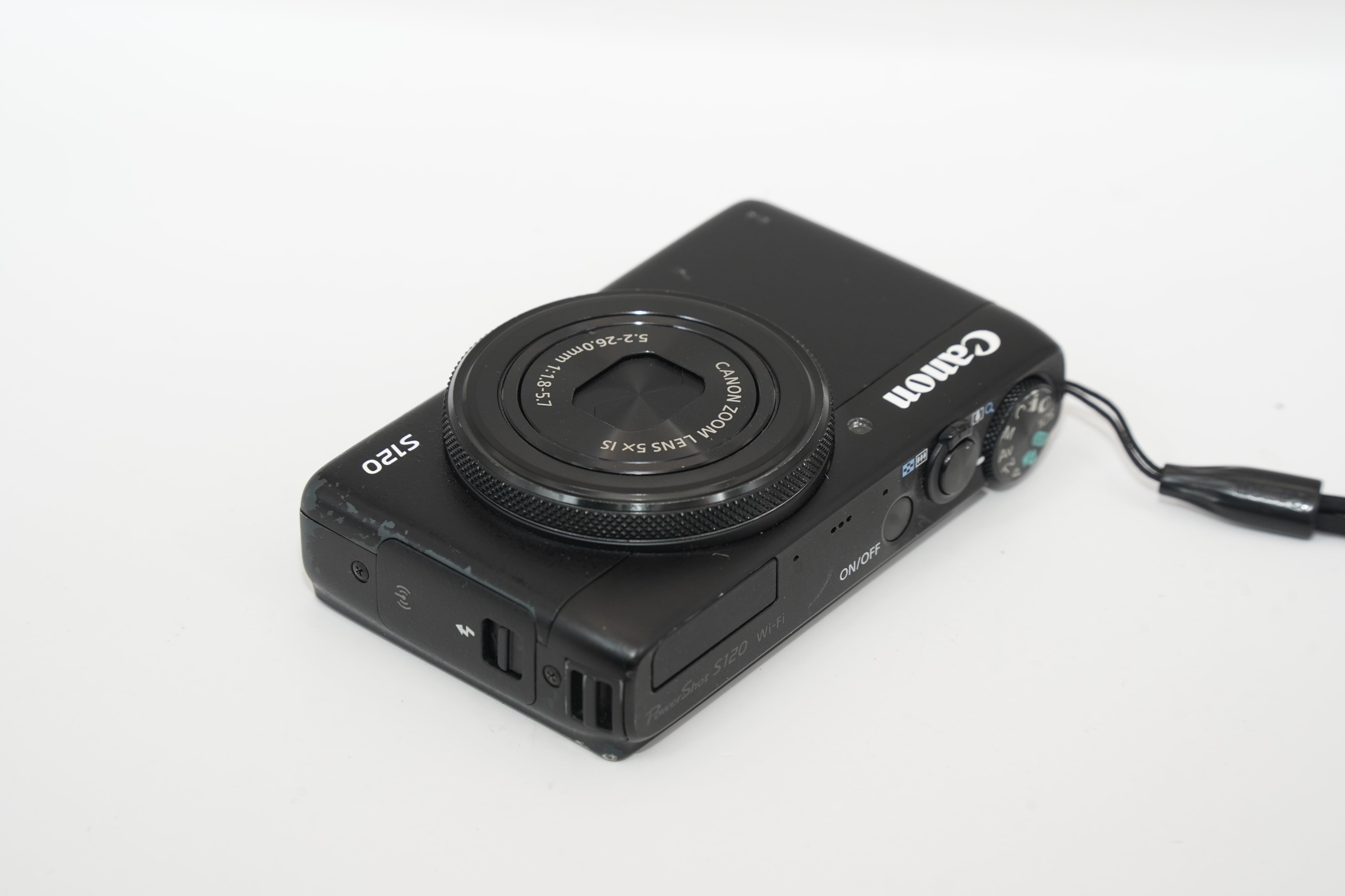 Canon PowerShot S120  ブラック 充電器 バッテリー付属
