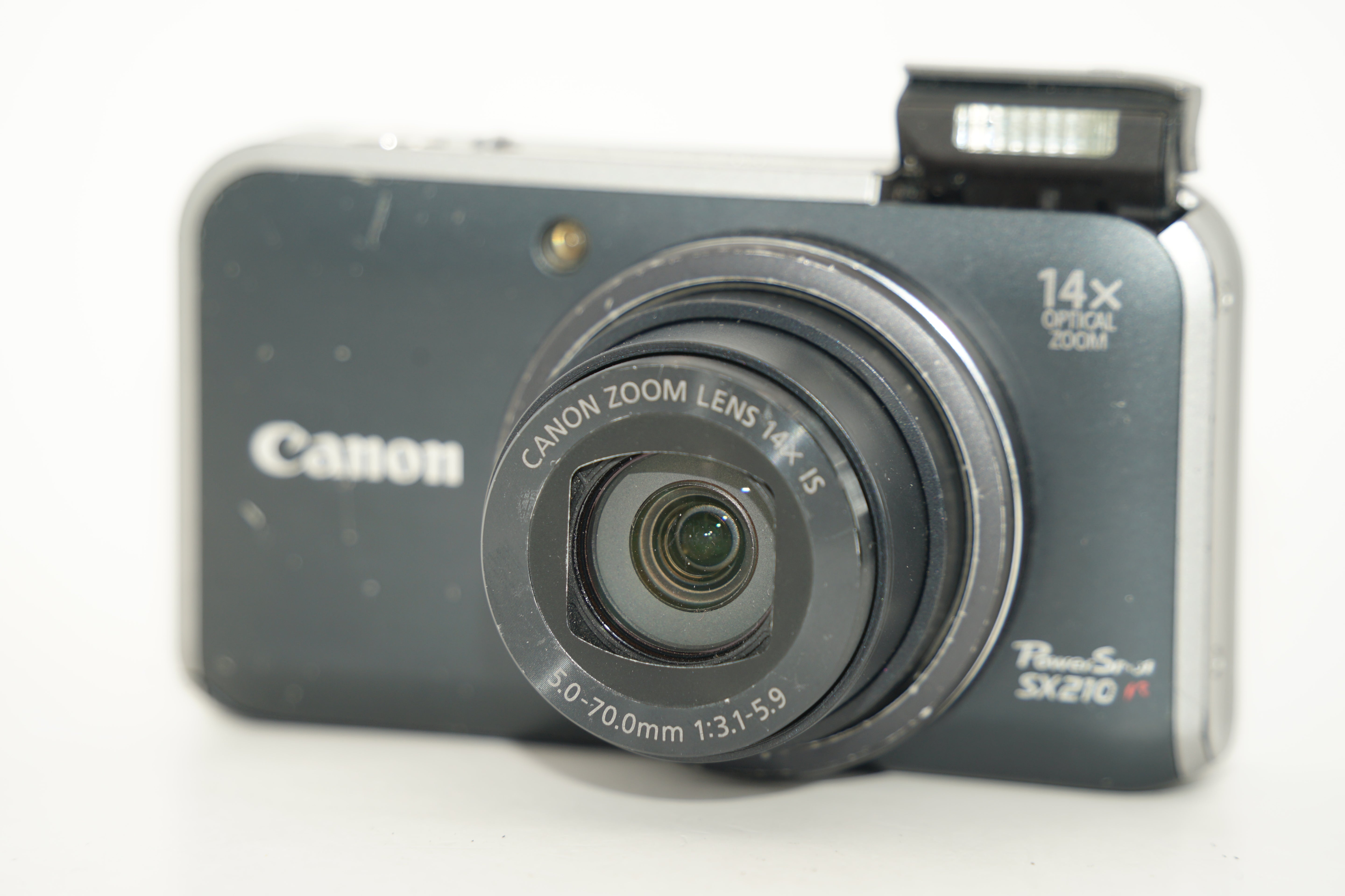 Canon PowerShot SX210 IS ﾌﾞﾗｯｸ 元箱 バッテリー 充電器付属