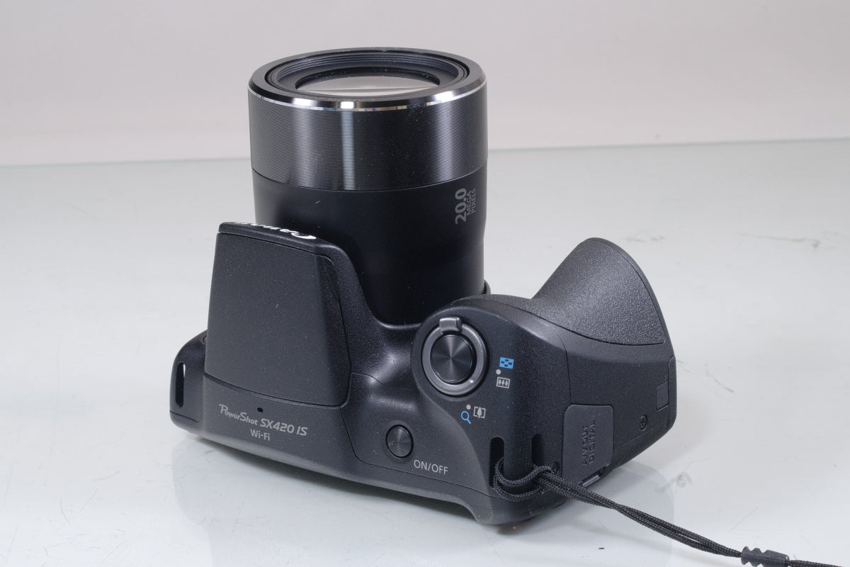 Canon PowerShot SX420 IS ブラック バッテリー, 充電器, 付き