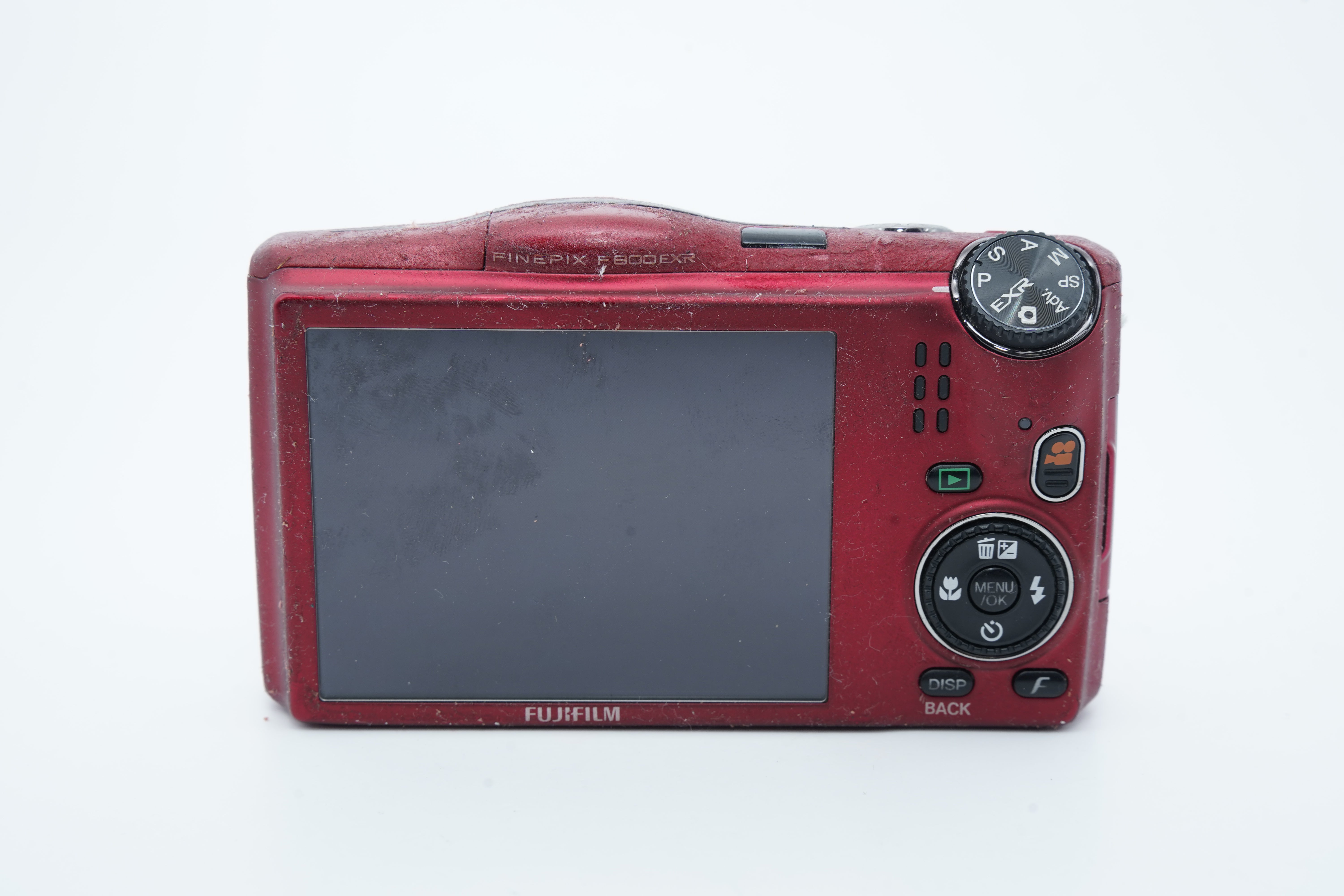 FUJIFILM FINEPIX F800 EXR ﾚｯﾄﾞバッテリー・充電器・箱付属