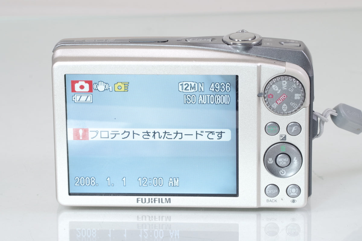 FUJIFILM FinePix F60fd  シルバー バッテリー 付き