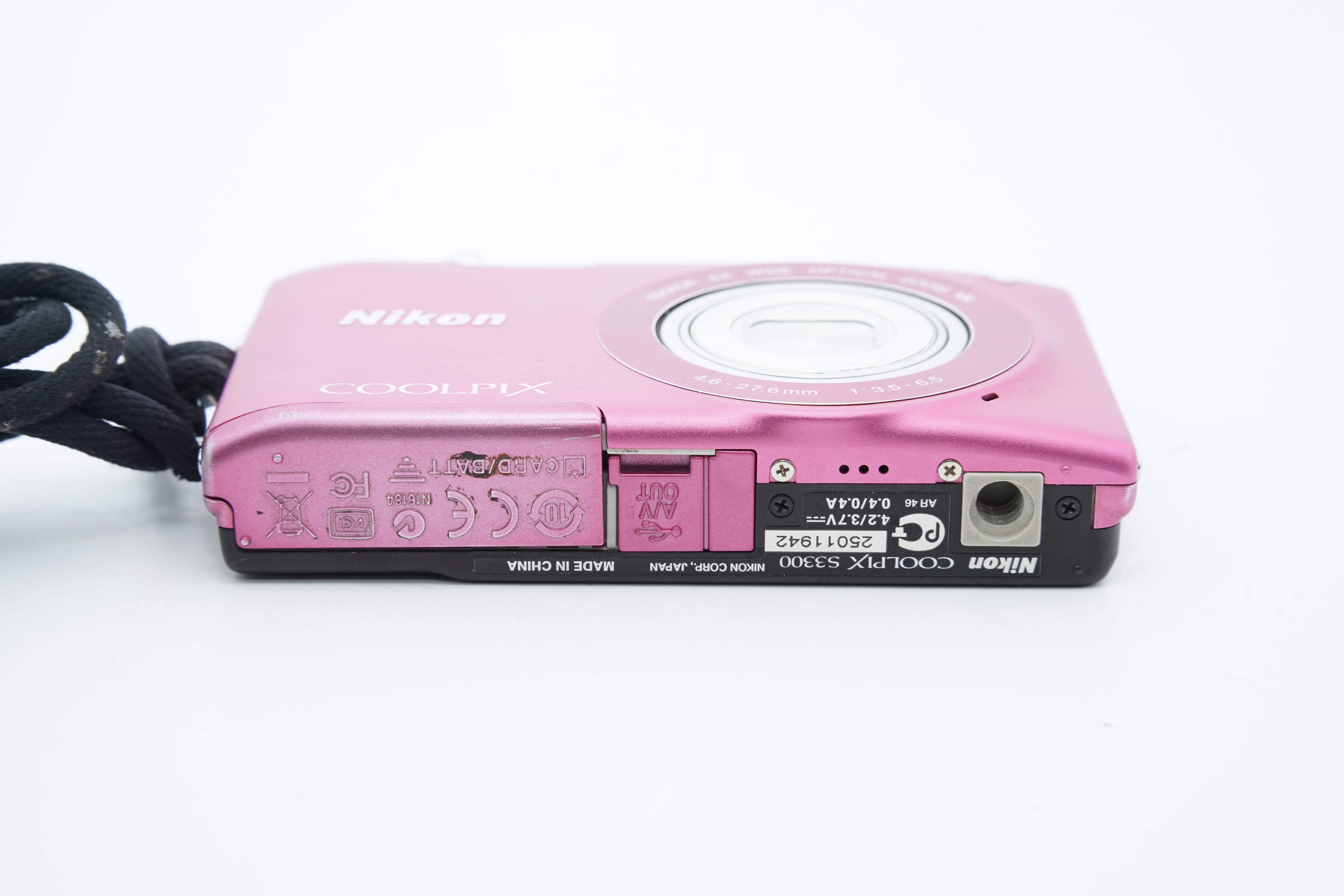 Nikon COOLPIX S3300 ピンク