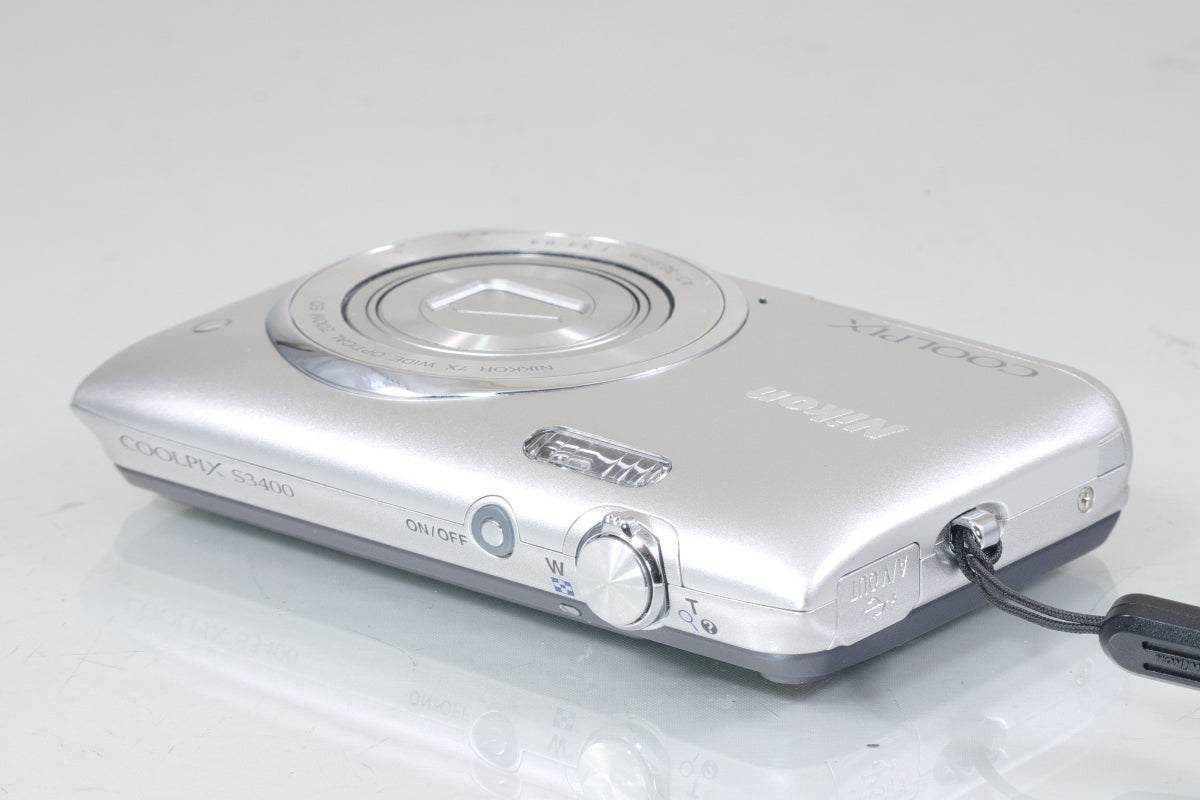 Nikon COOLPIX S3400  シルバー 充電器 その他 付き
