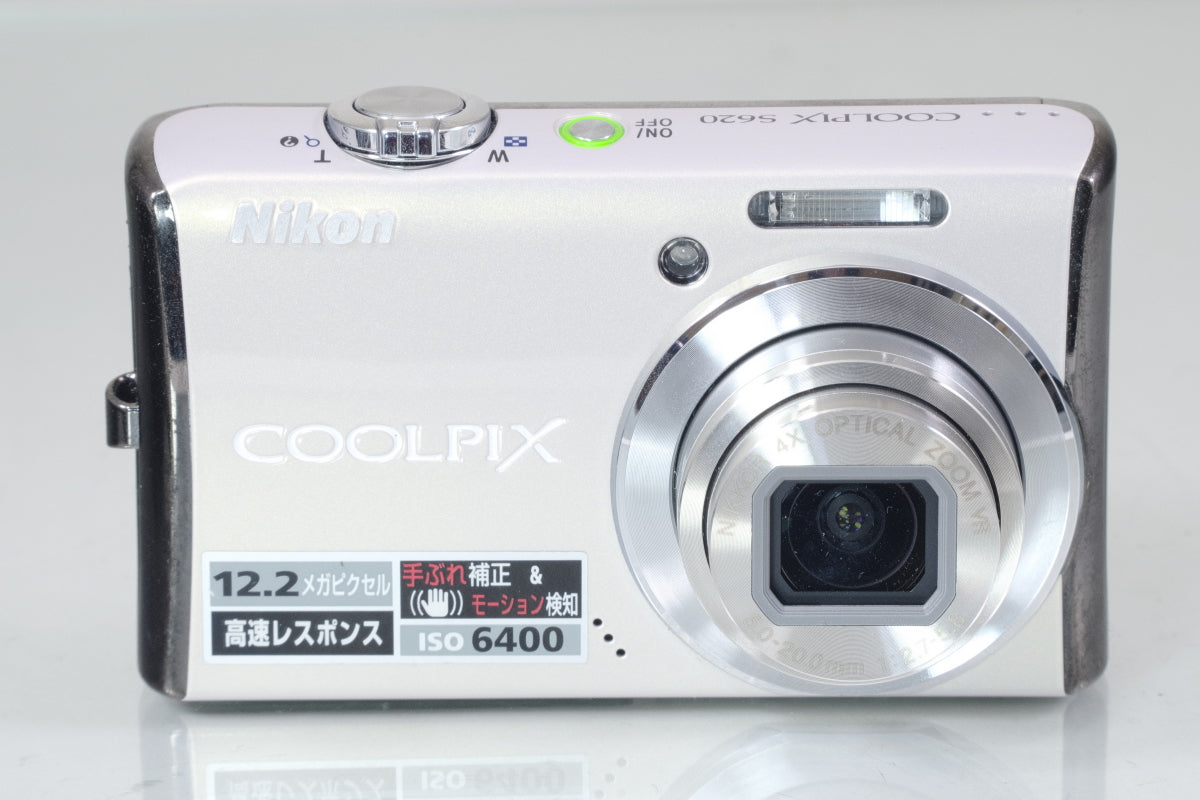 Nikon COOLPIX S620 ホワイト バッテリー 充電器 付き