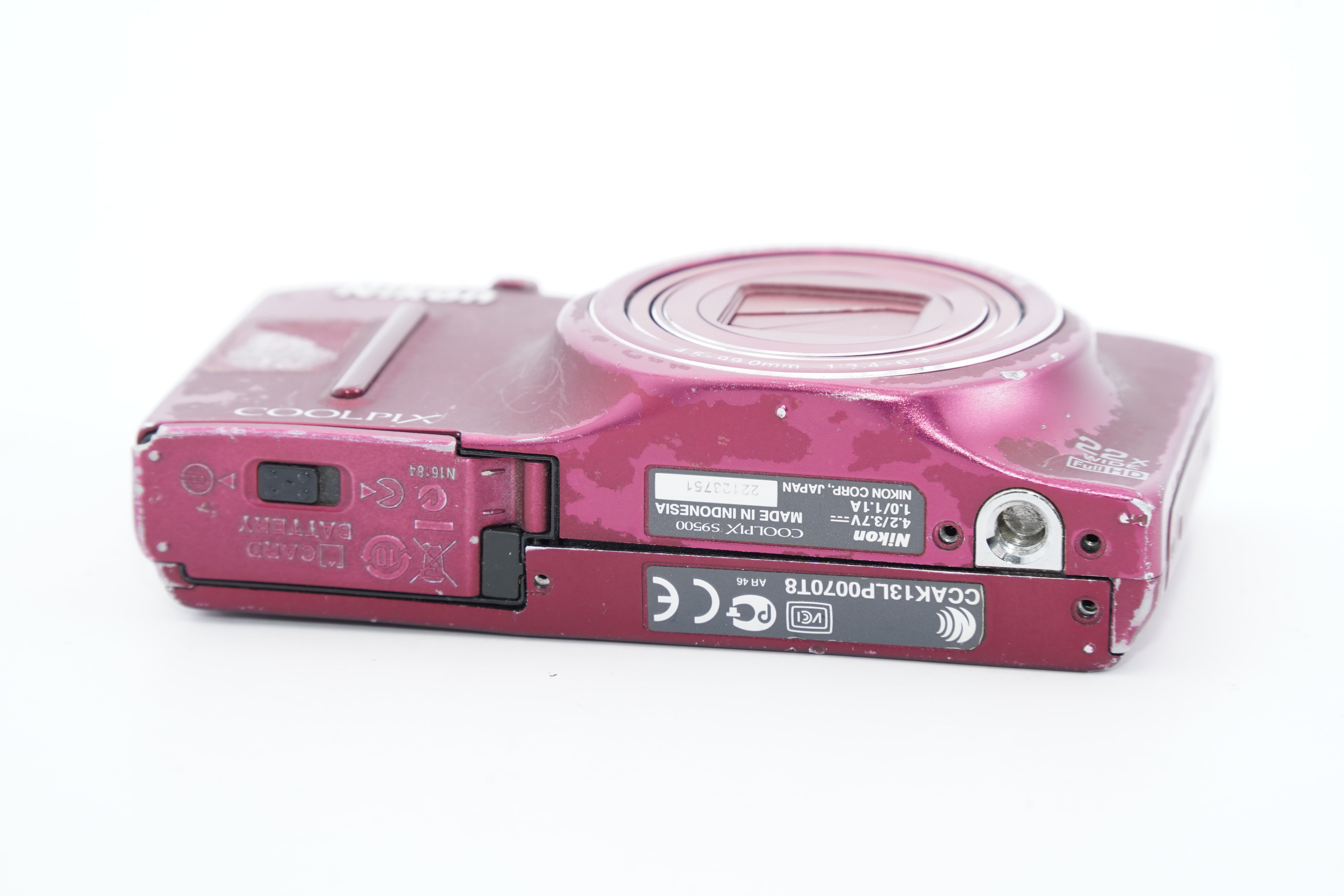 【希少】 ニコン Nikon クールピクス COOLPIX S9500 レッド Nikon COOLPIX S9500 レッド