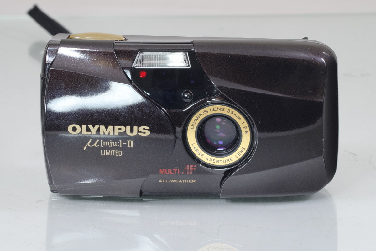 オリンパス Limited mju Olympus [並品] ミュー ii(フィルムカメラ)の