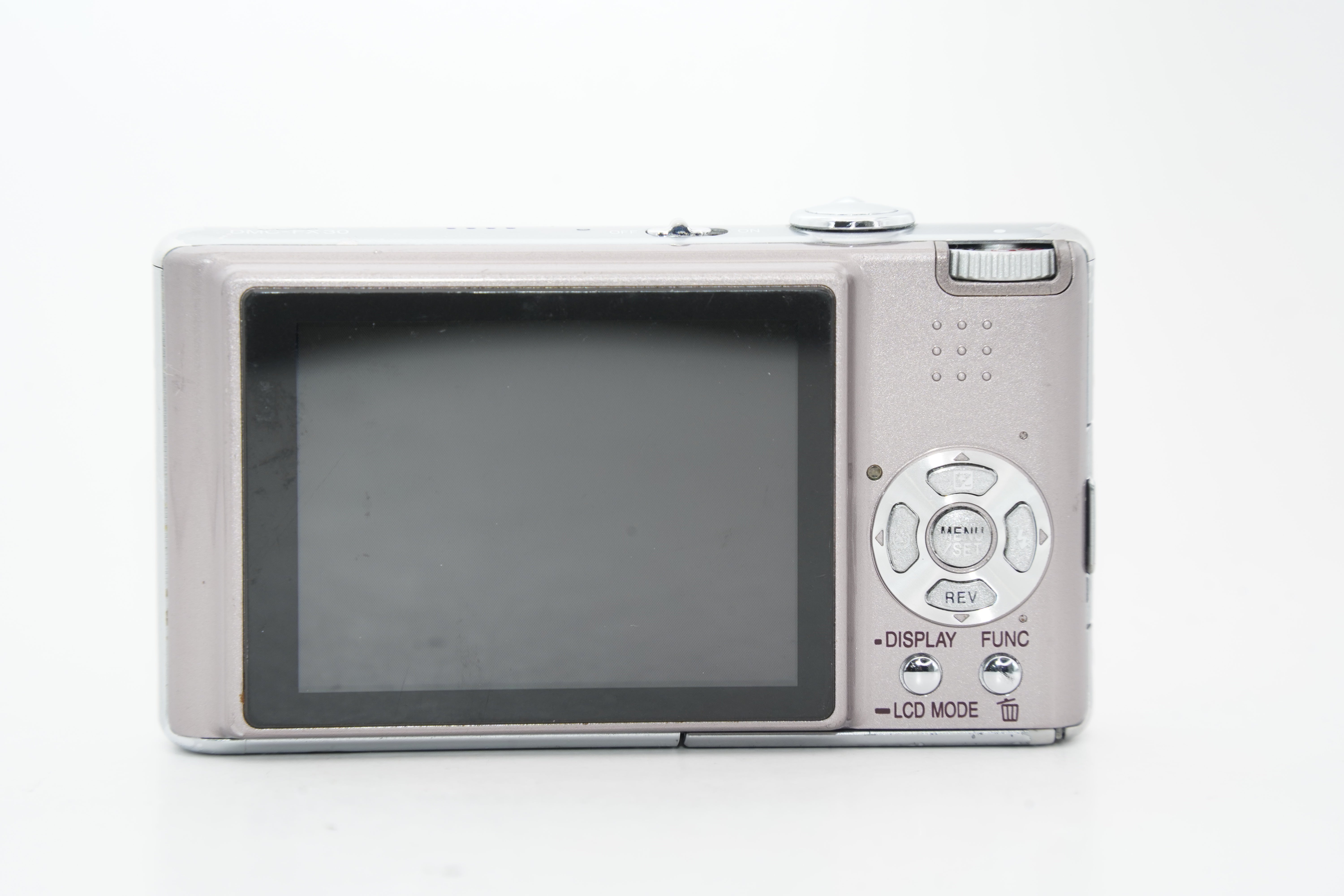 Panasonic LUMIX DMC-FX30 【中古】バッテリー付き Panasonic LUMIX DMC-FX30 ピンク 充電器 バッテリー付属