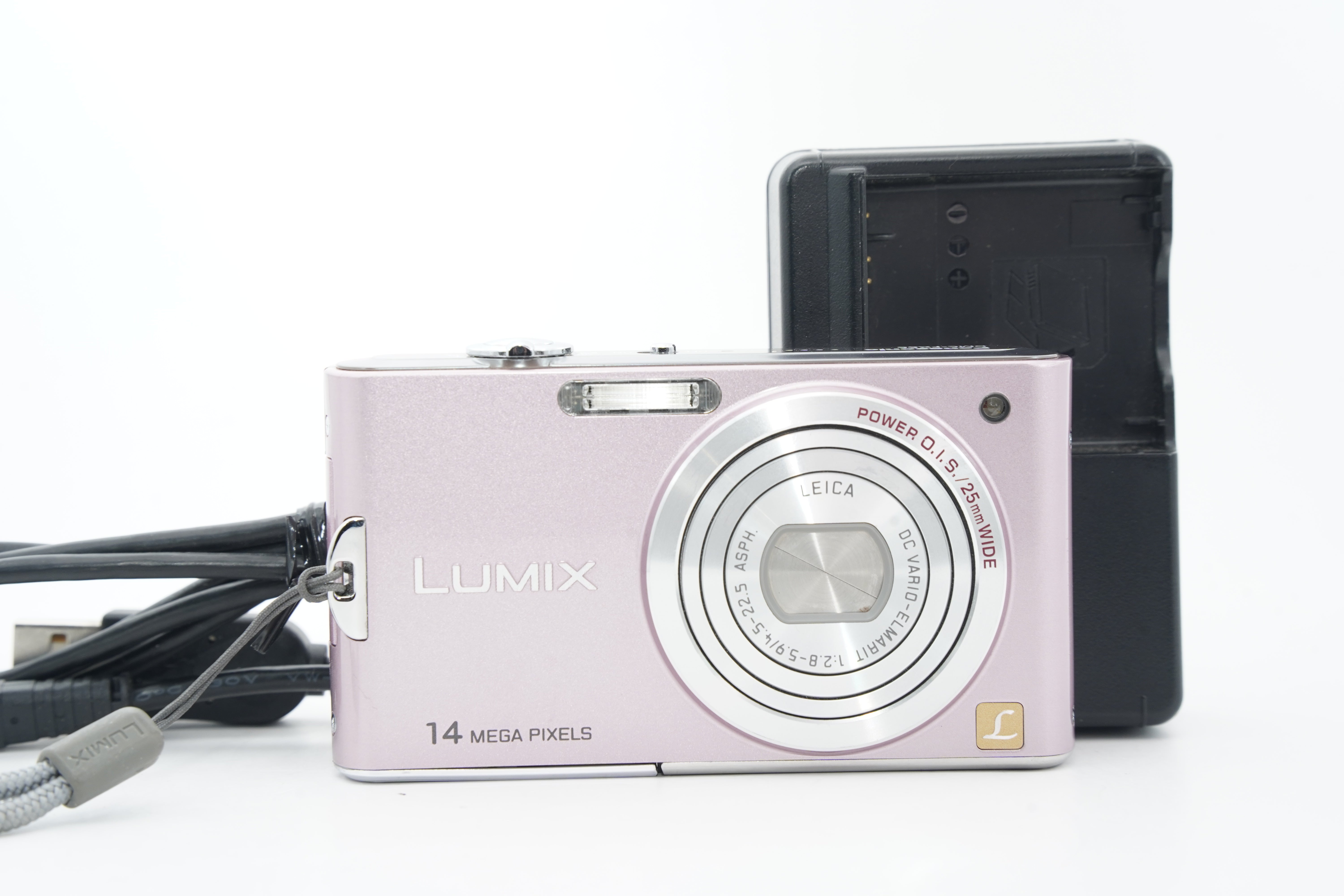 ★パナソニック LUMIX DMC-FX66 ★ピンク 付属品完備 Panasonic LUMIX DMC-FX66 ピンク 充電器 バッテリー付属