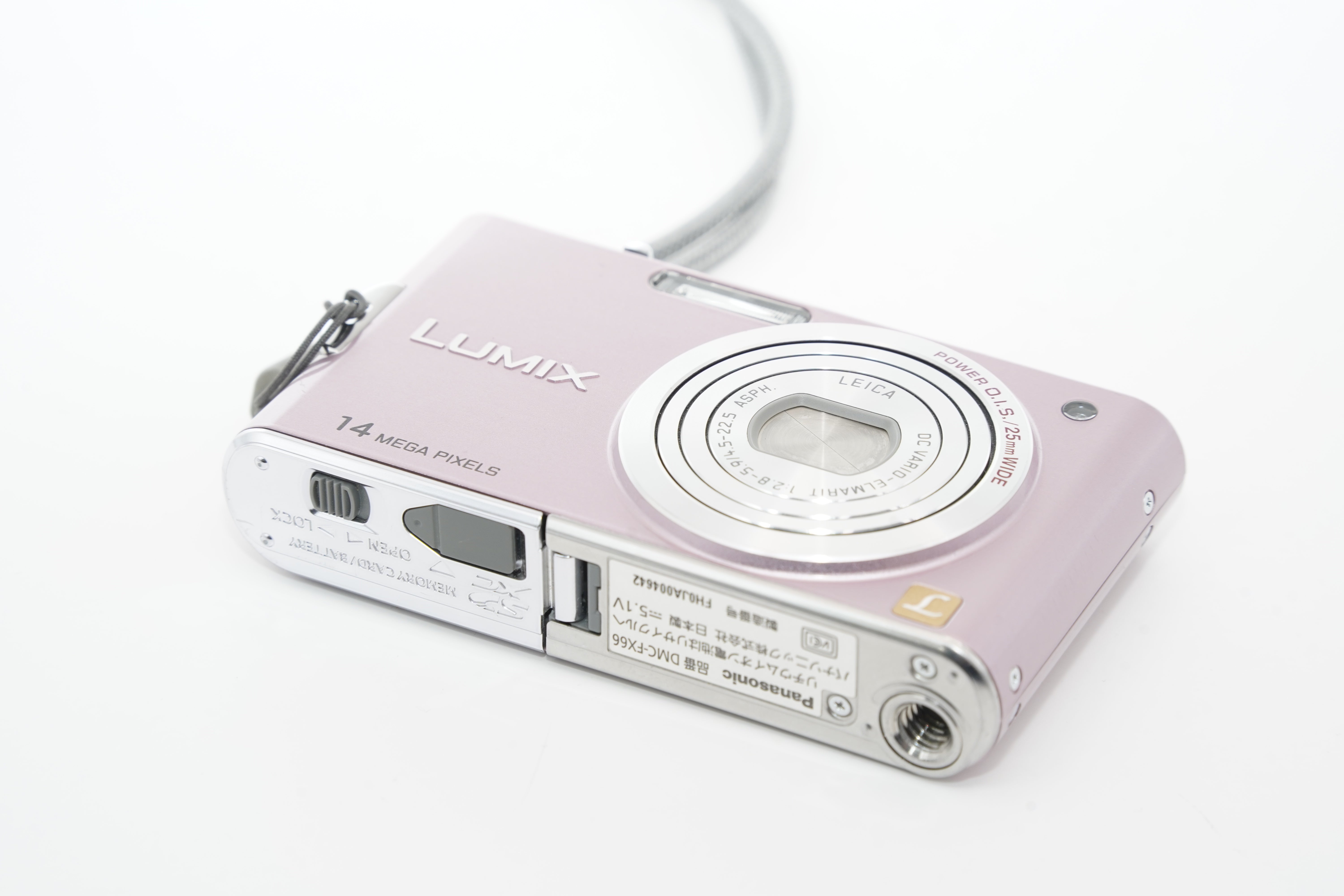 Panasonic LUMIX DMC-FX66 ピンク 充電器 バッテリー付属