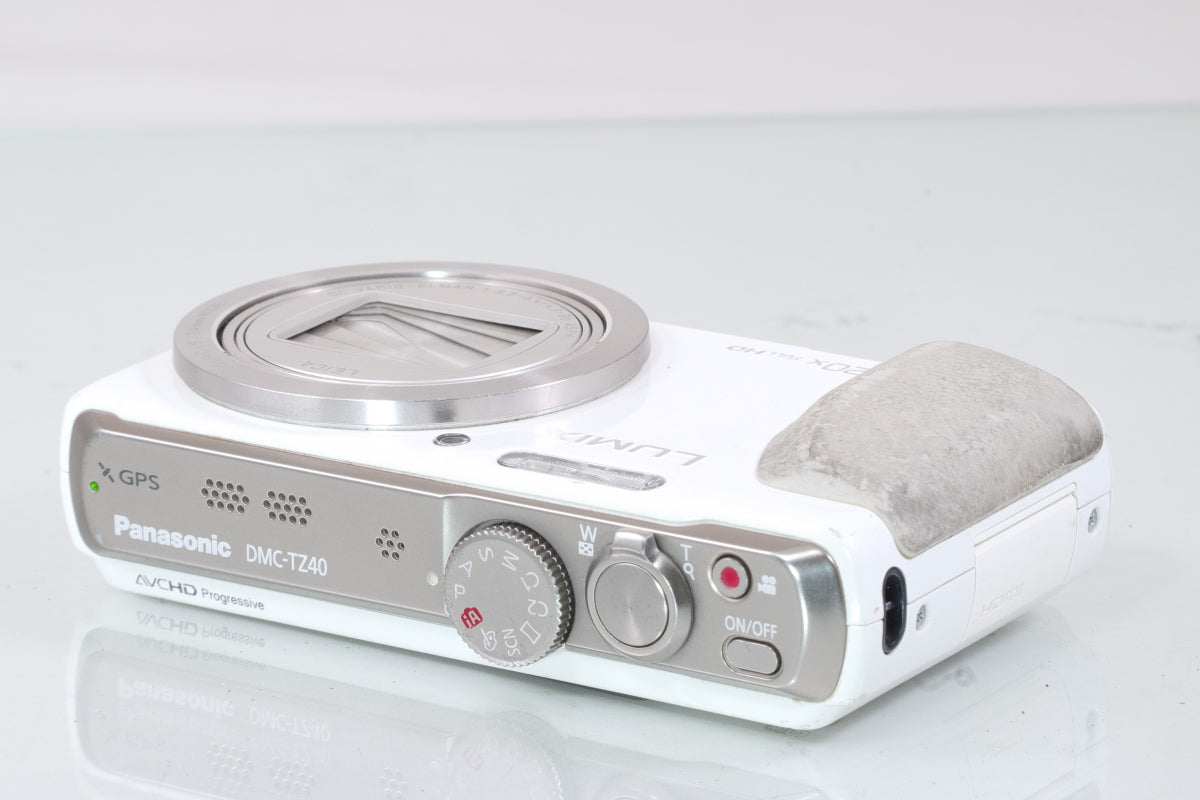 Panasonic LUMIX DMC-TZ40  ホワイト バッテリー付き