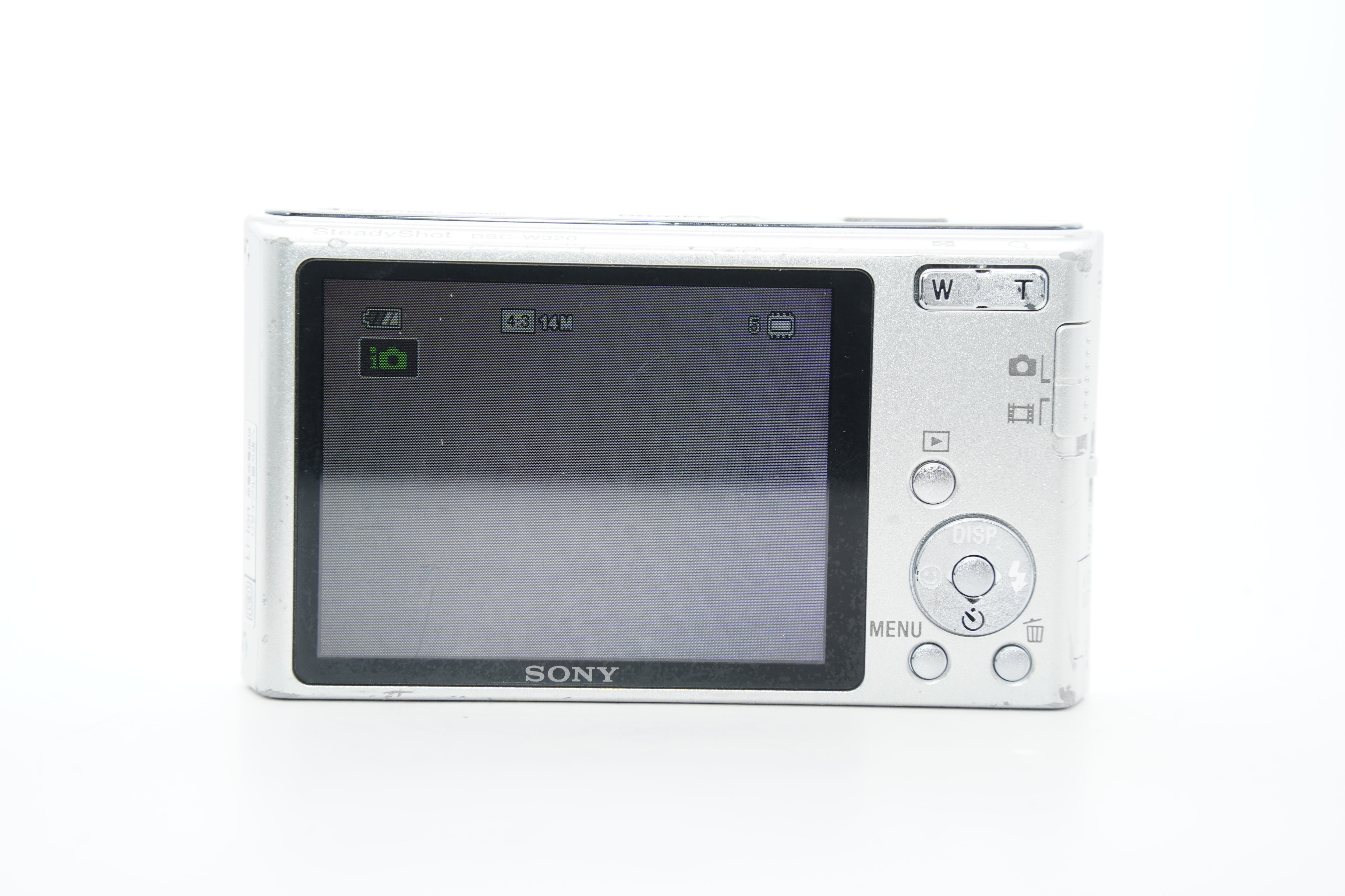 SONY Cyber-shot DSC-W320 シルバー 箱 充電器 バッテリー付属