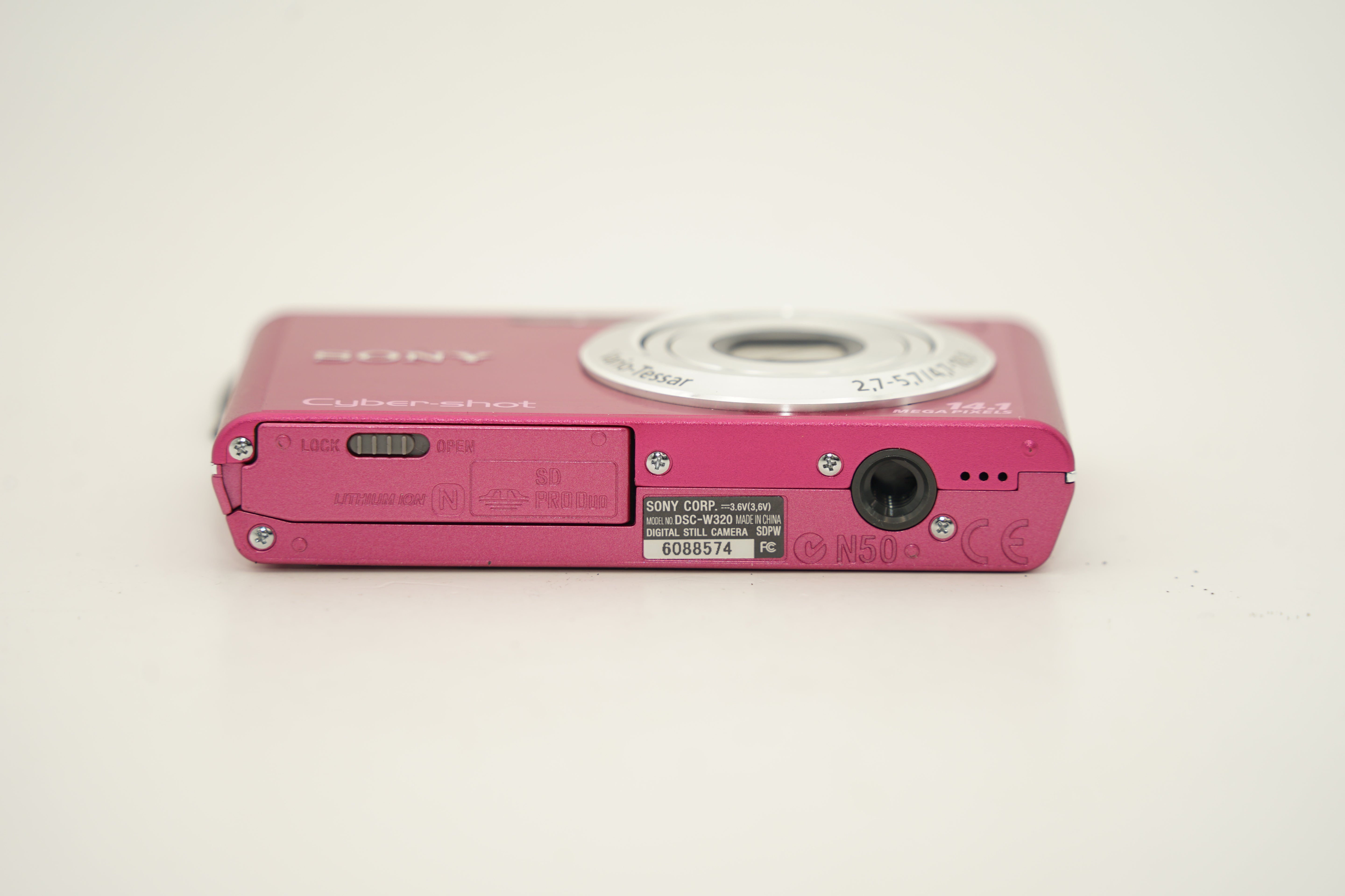 SONY Cyber-shot DSC-W320 ﾋﾟﾝｸ 元箱付属
