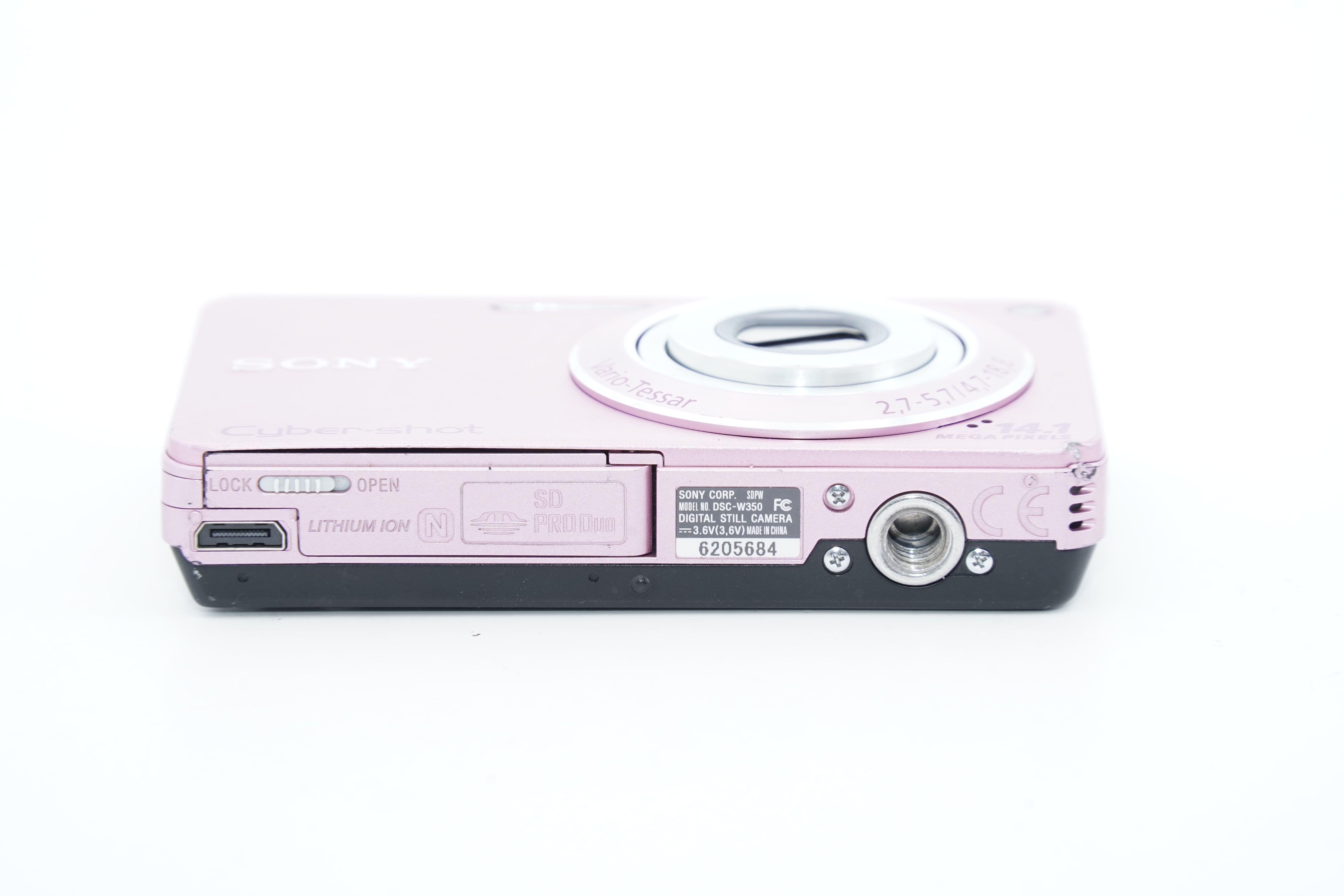 SONY Cyber-shot DSC-W350 ピンク