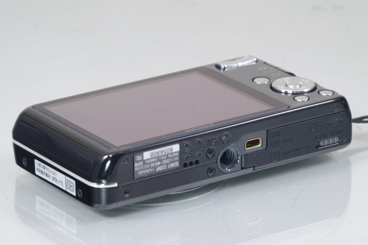 SONY Cyber-shot DSC-W630  ブラック バッテリー 付き