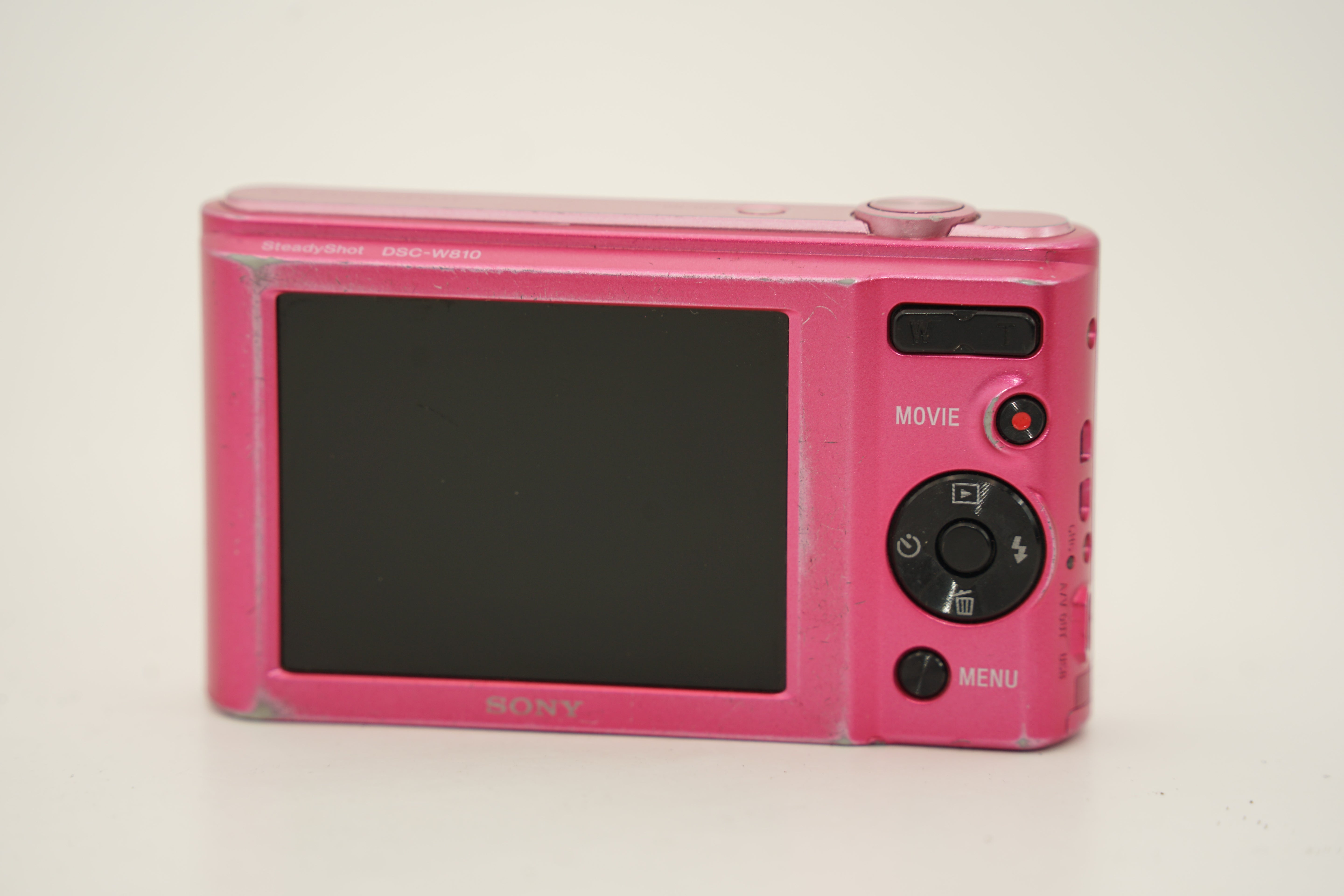 SONY Cyber-shot DSC-W810 ﾋﾟﾝｸ バッテリー付属