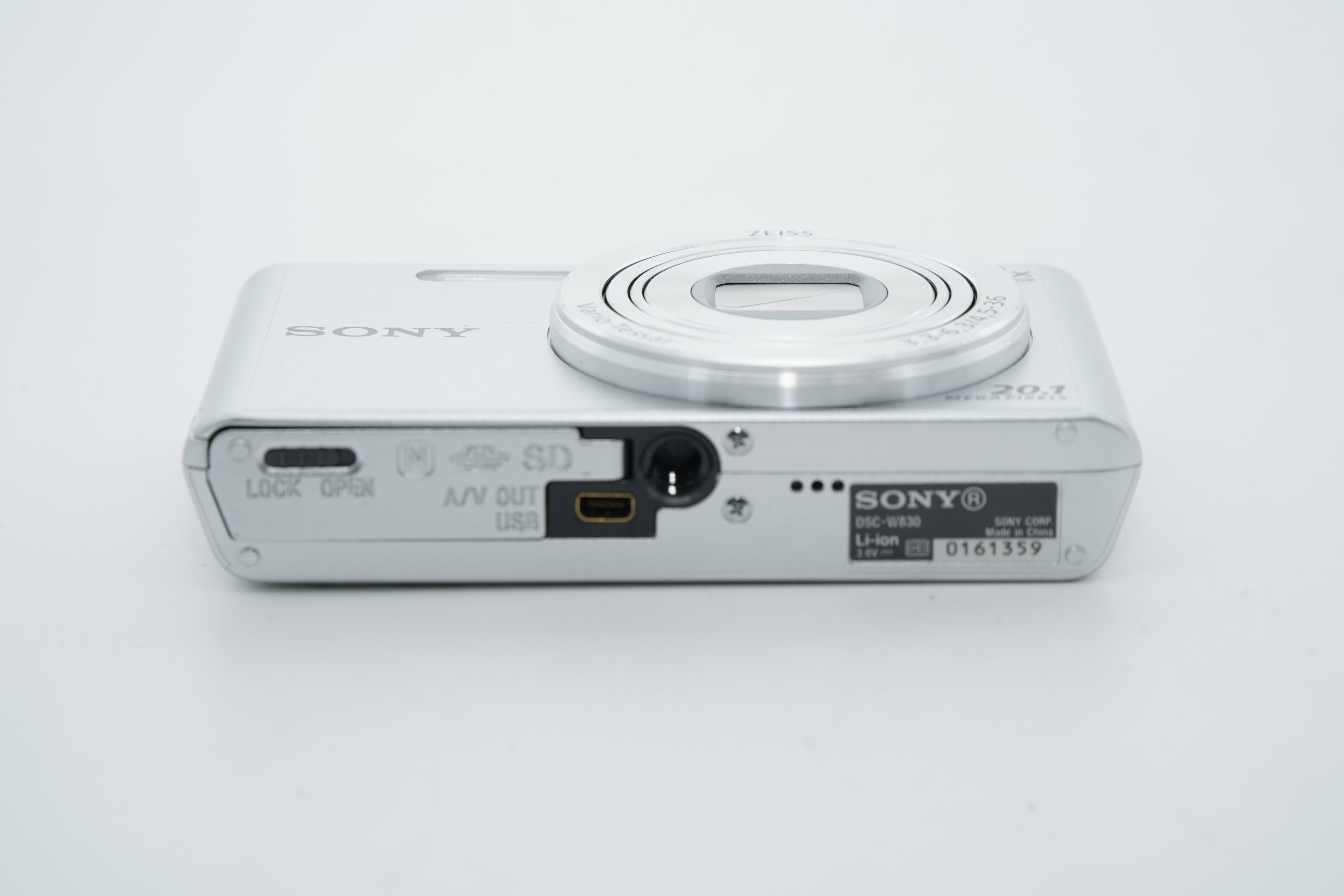SONY Cyber-shot DSC-W830 シルバー 箱 充電器 バッテリー付属