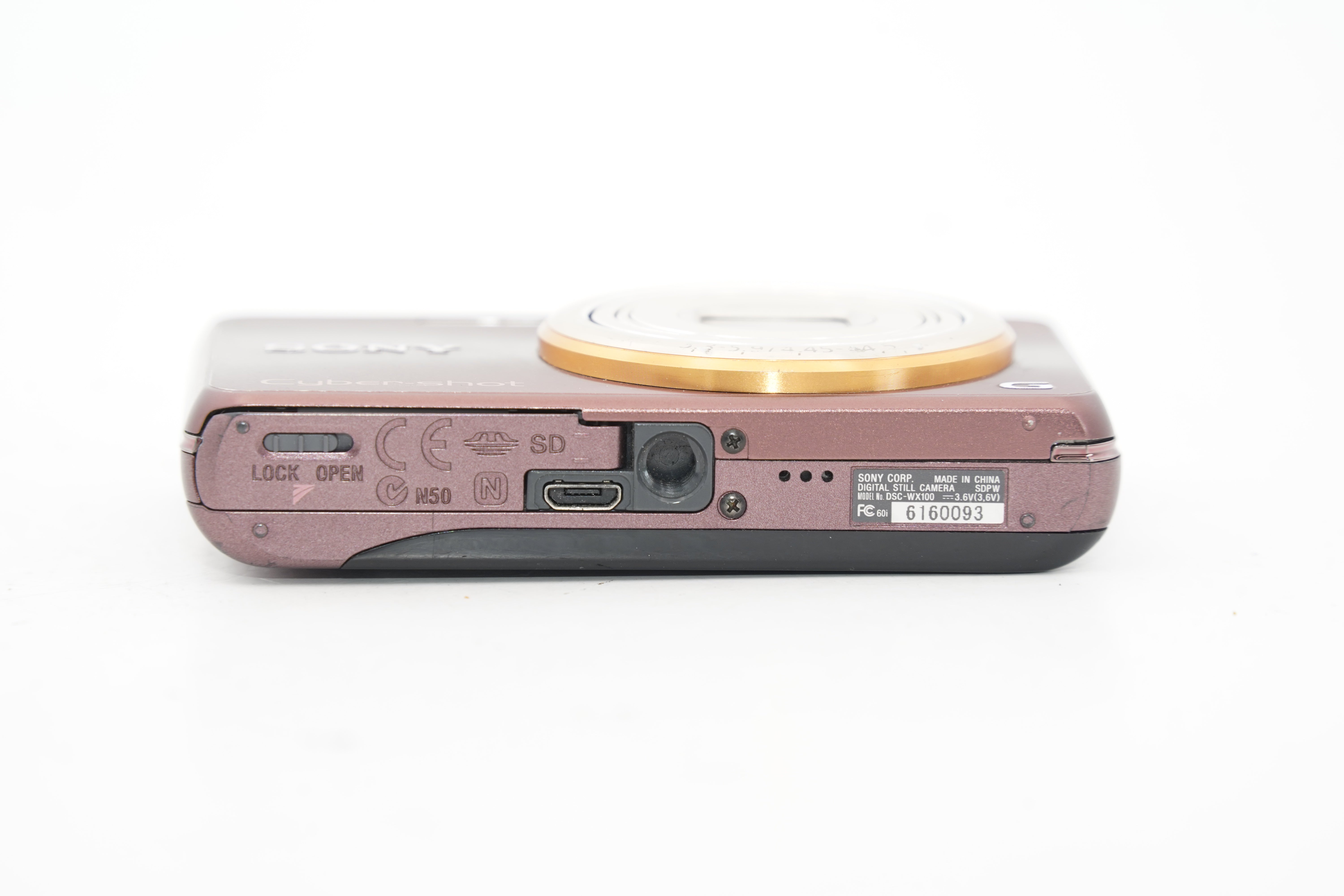 SONY Cyber-shot DSC-WX100 ﾌﾞﾗｳﾝ