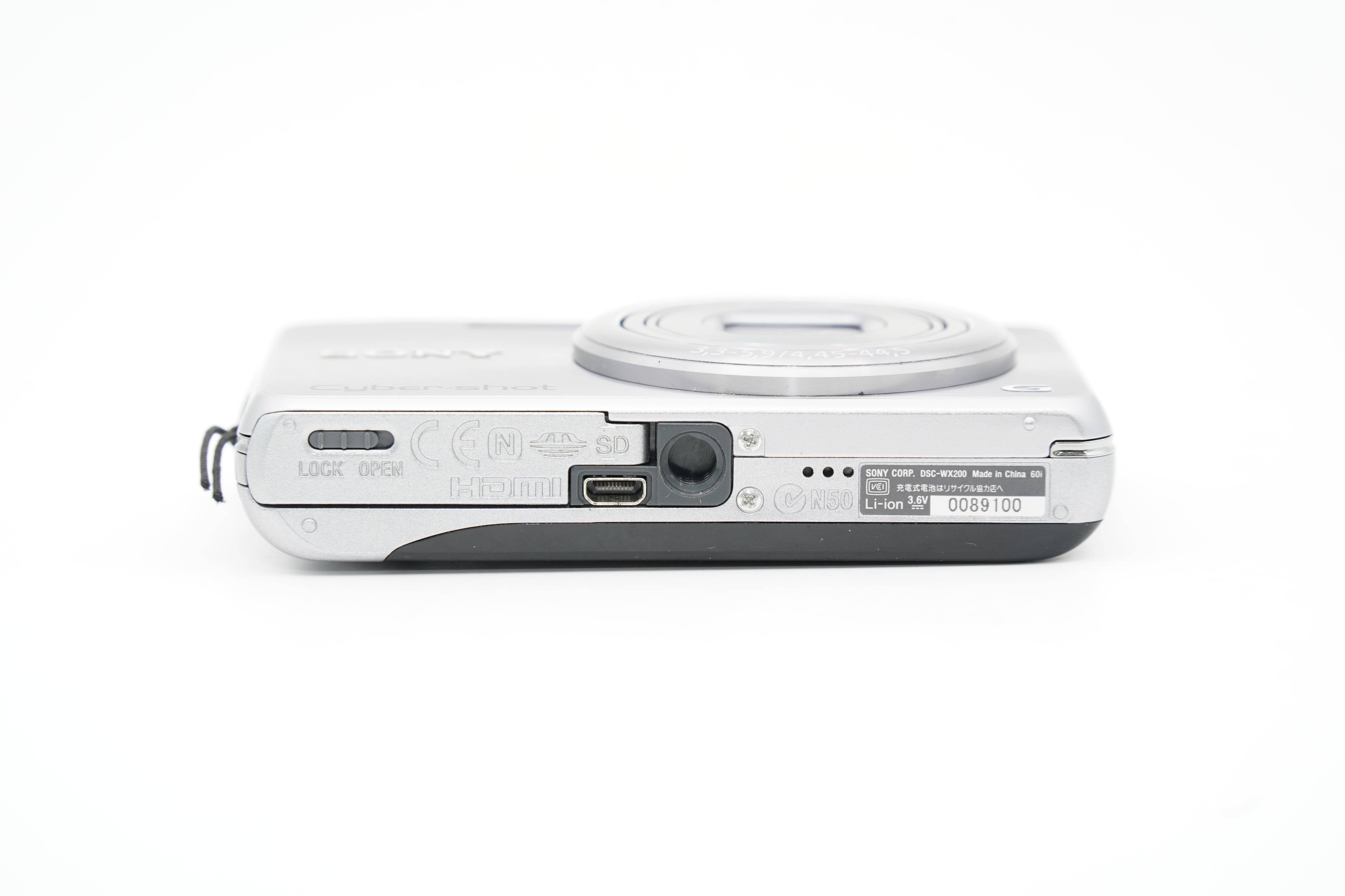 SONY Cyber-shot DSC-WX200 ｼﾙﾊﾞｰ充電器バッテリー付属