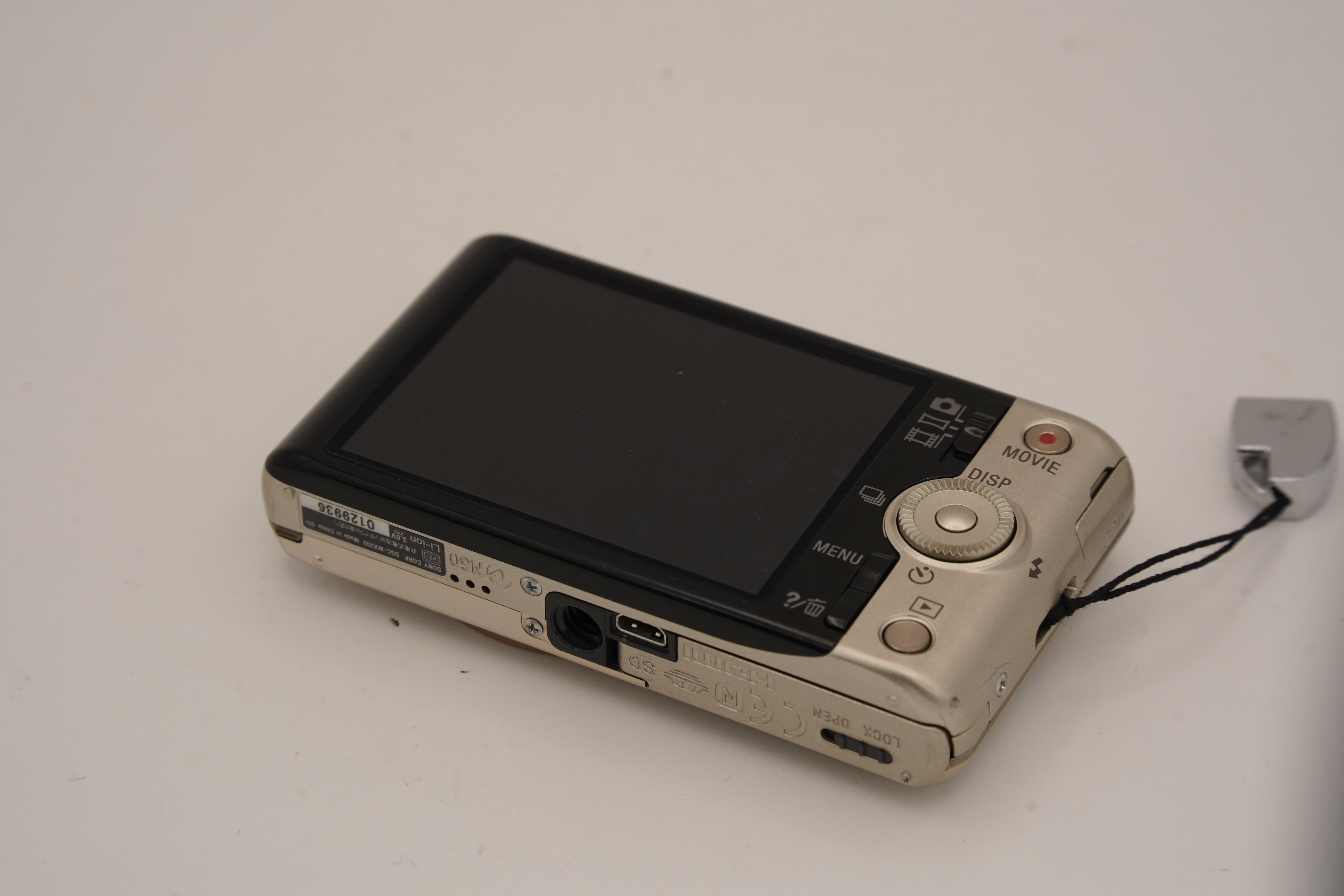 SONY Cyber-shot DSC-WX200 ゴールド 充電器 バッテリー付属