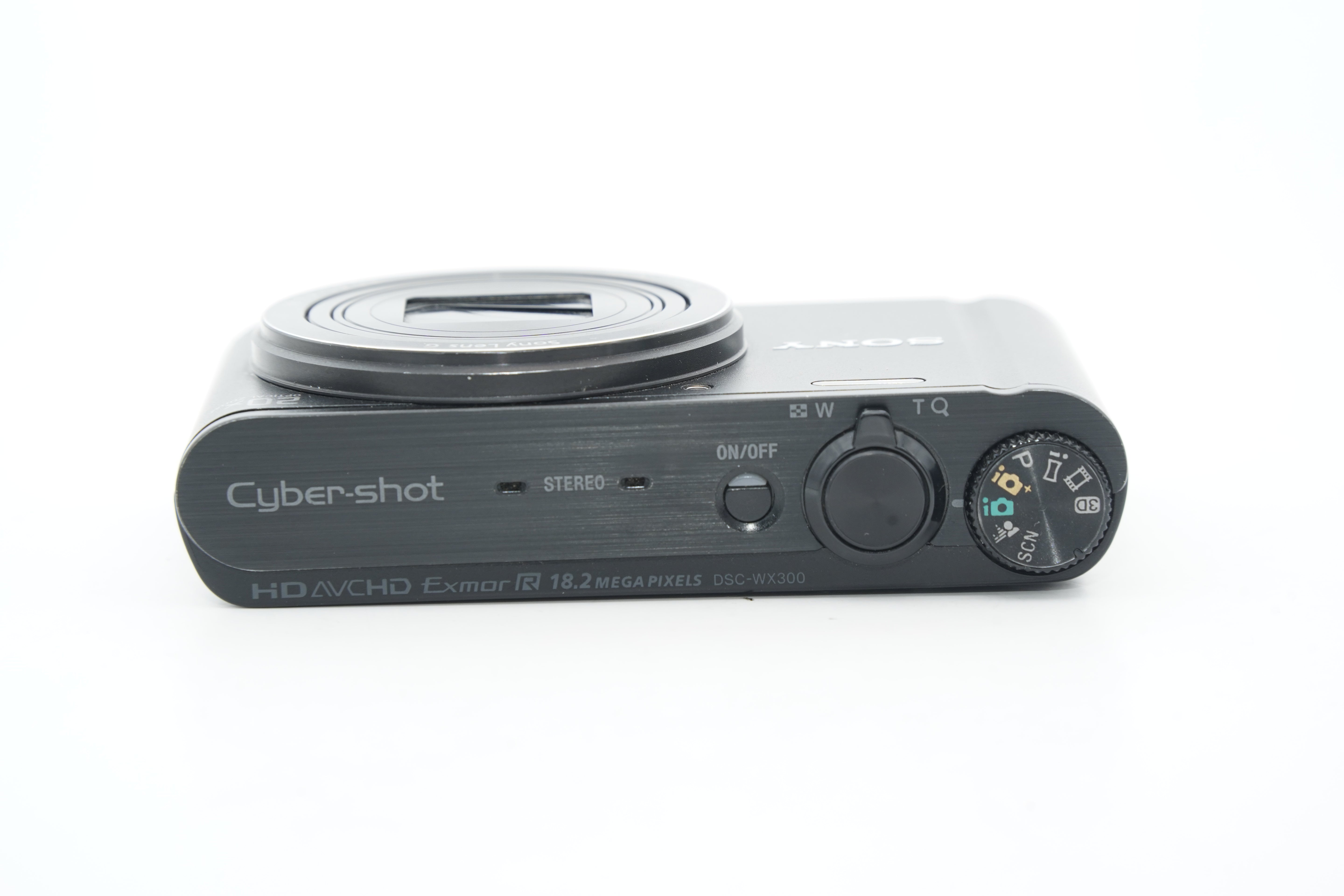 SONY Cyber-shot DSC-WX300 ブラック 充電器 バッテリー付属